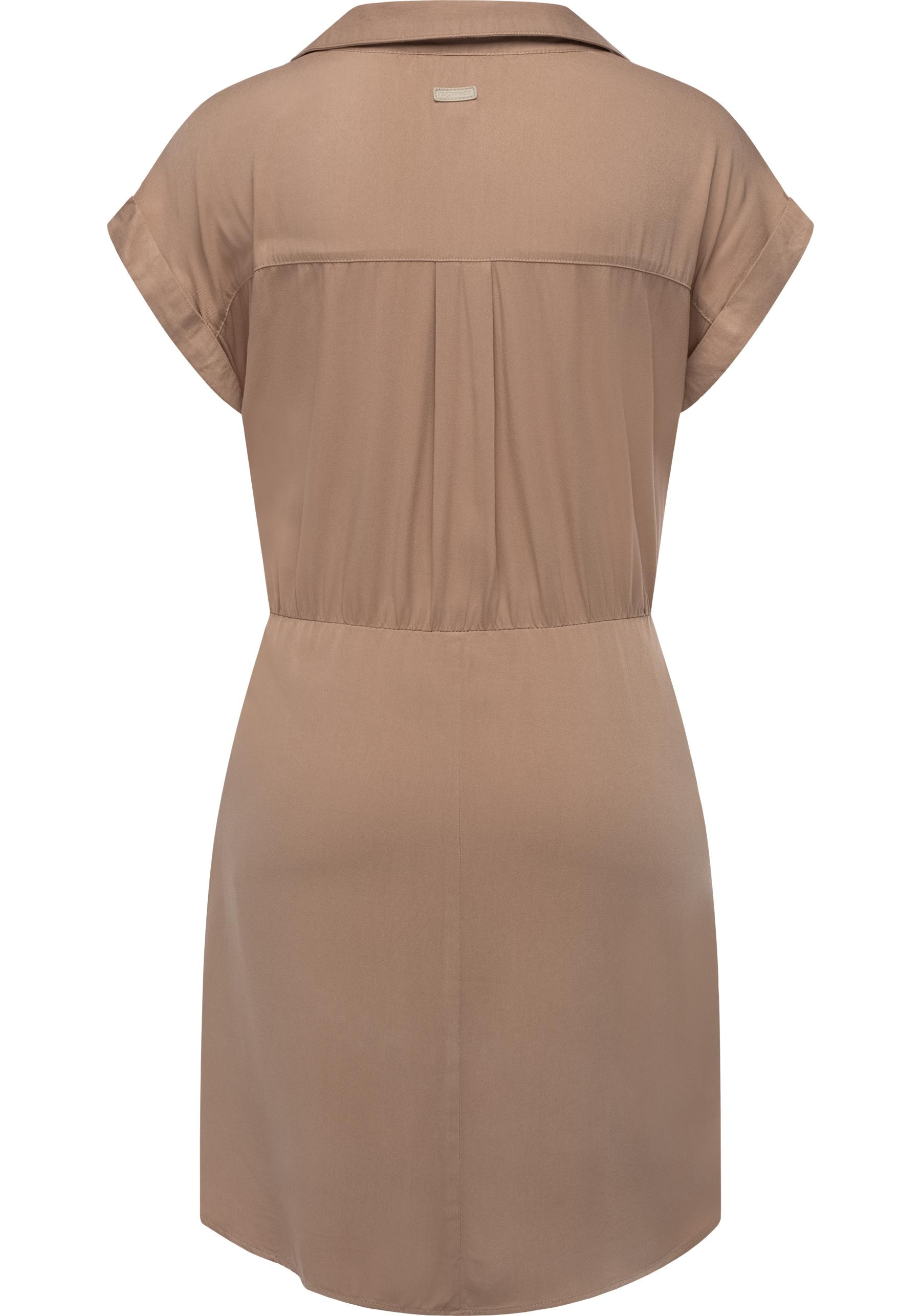 Ragwear Blusenkleid »Bahaya«, stylisches Damen Sommerkleid mit Bindeband