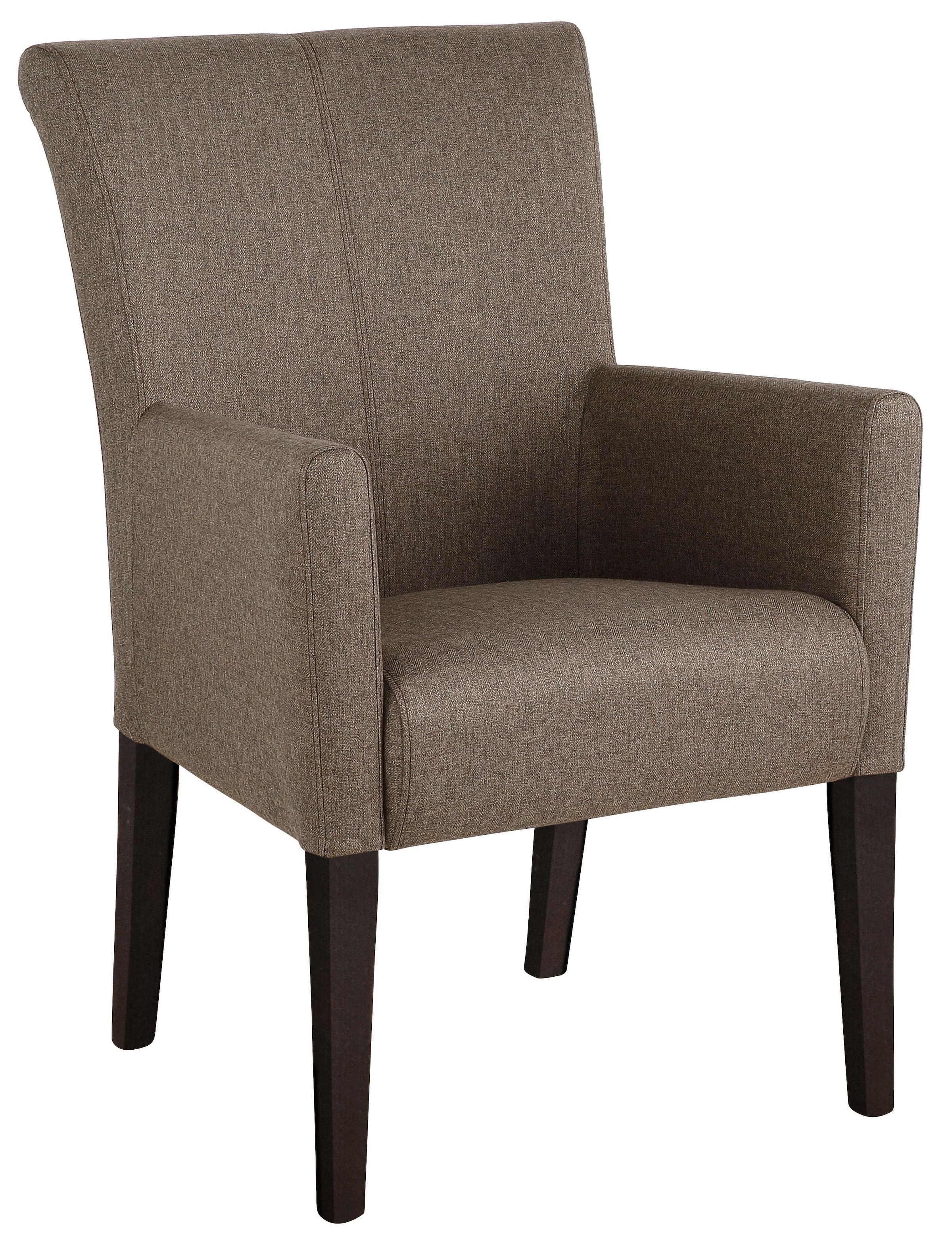 Home affaire "King" () Polsterstuhl, Armlehnstuhl, Gestell Massivholz günstig online kaufen