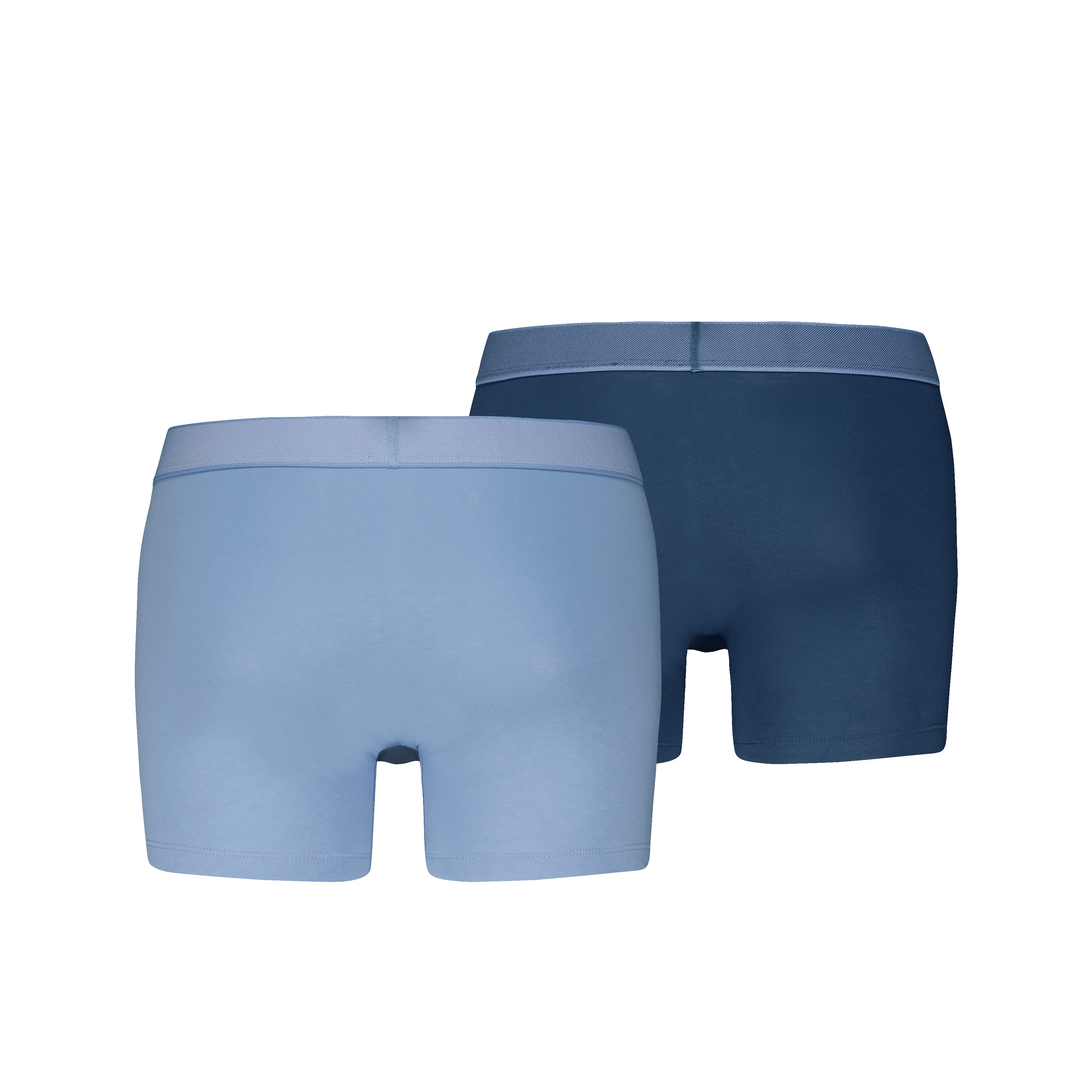 Levis Boxershorts "LEVIS MEN TWILL WB BOXER BRIEF 2P" ohne Eingriff, Stretchbund