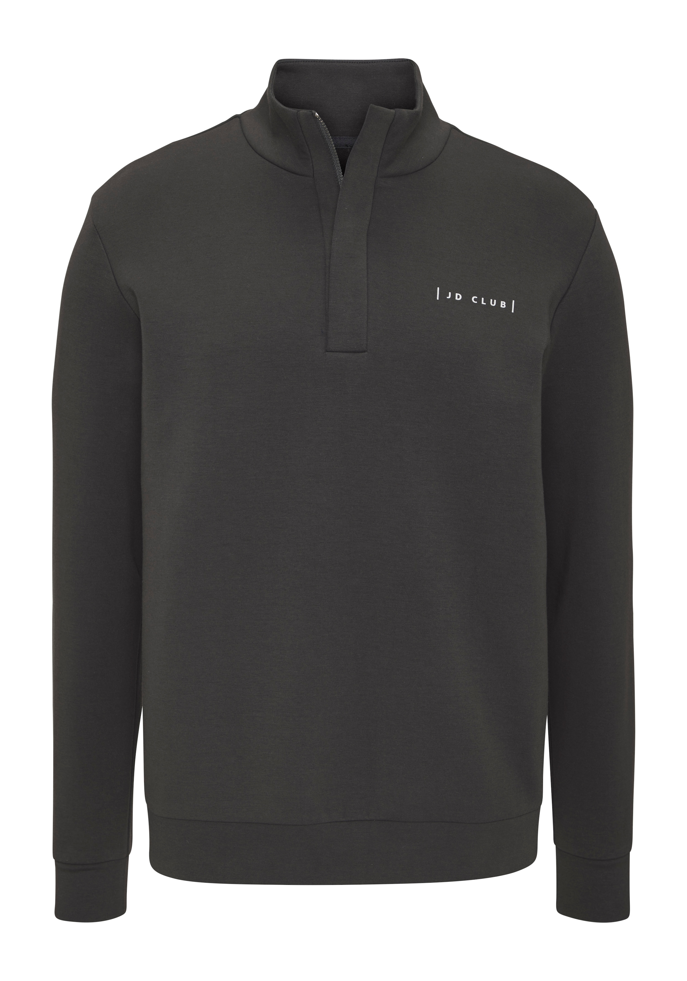 John Devin Sweatshirt ", Troyer mit Stehkragen und Reißverschluss", hochwer günstig online kaufen