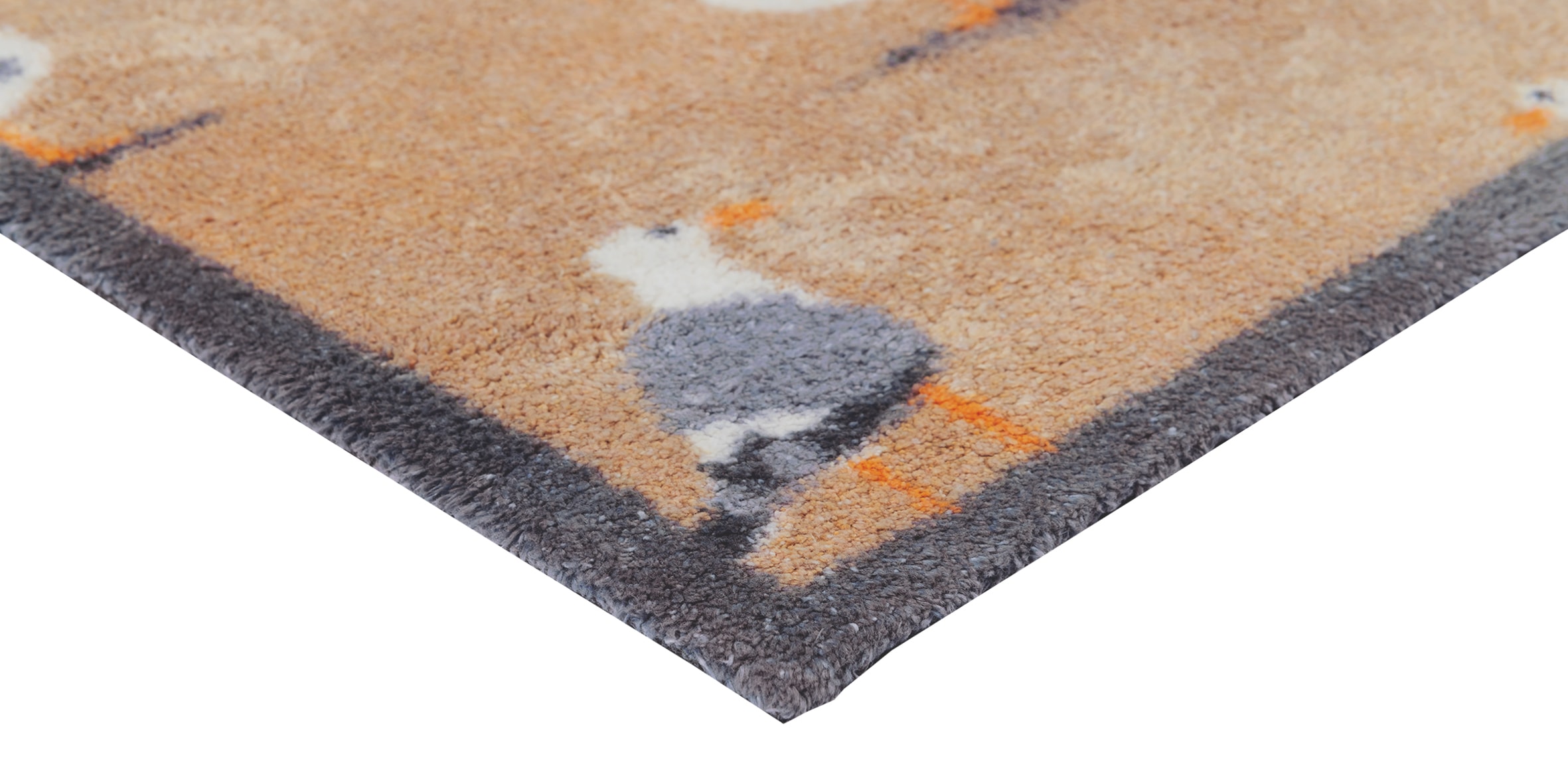 Turtle Mat Fußmatte »Shore Birds Neutral« rechteckig 9 mm Höhe