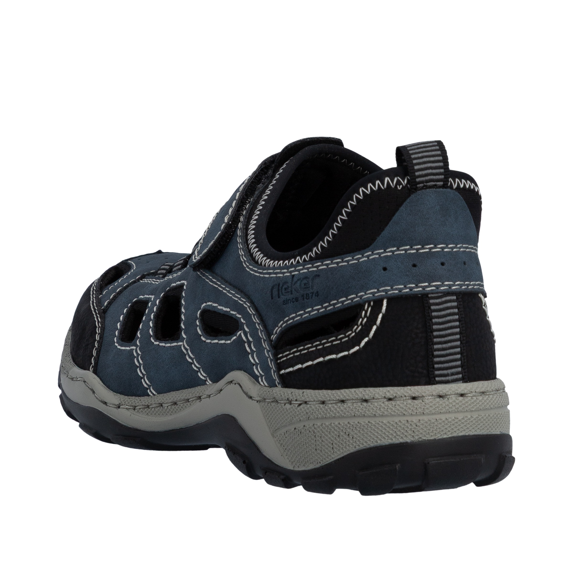 Rieker Slip-On Sneaker Schlupfschuh, Trekkingschuh, Outdoorschuh mit Klettr günstig online kaufen