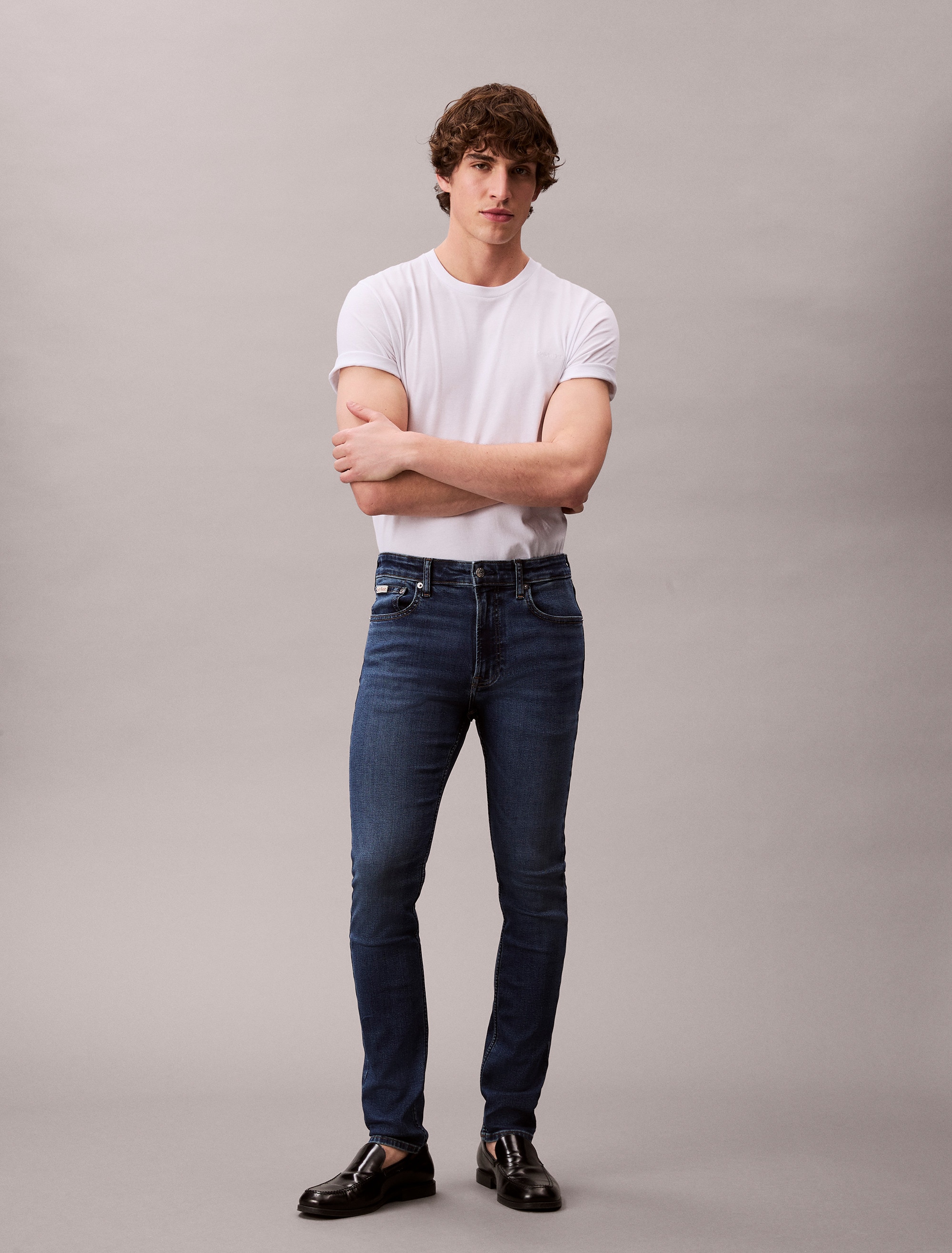 Calvin Klein Jeans "SKINNY JEAN REGEN" Mit Gürtelschlaufen