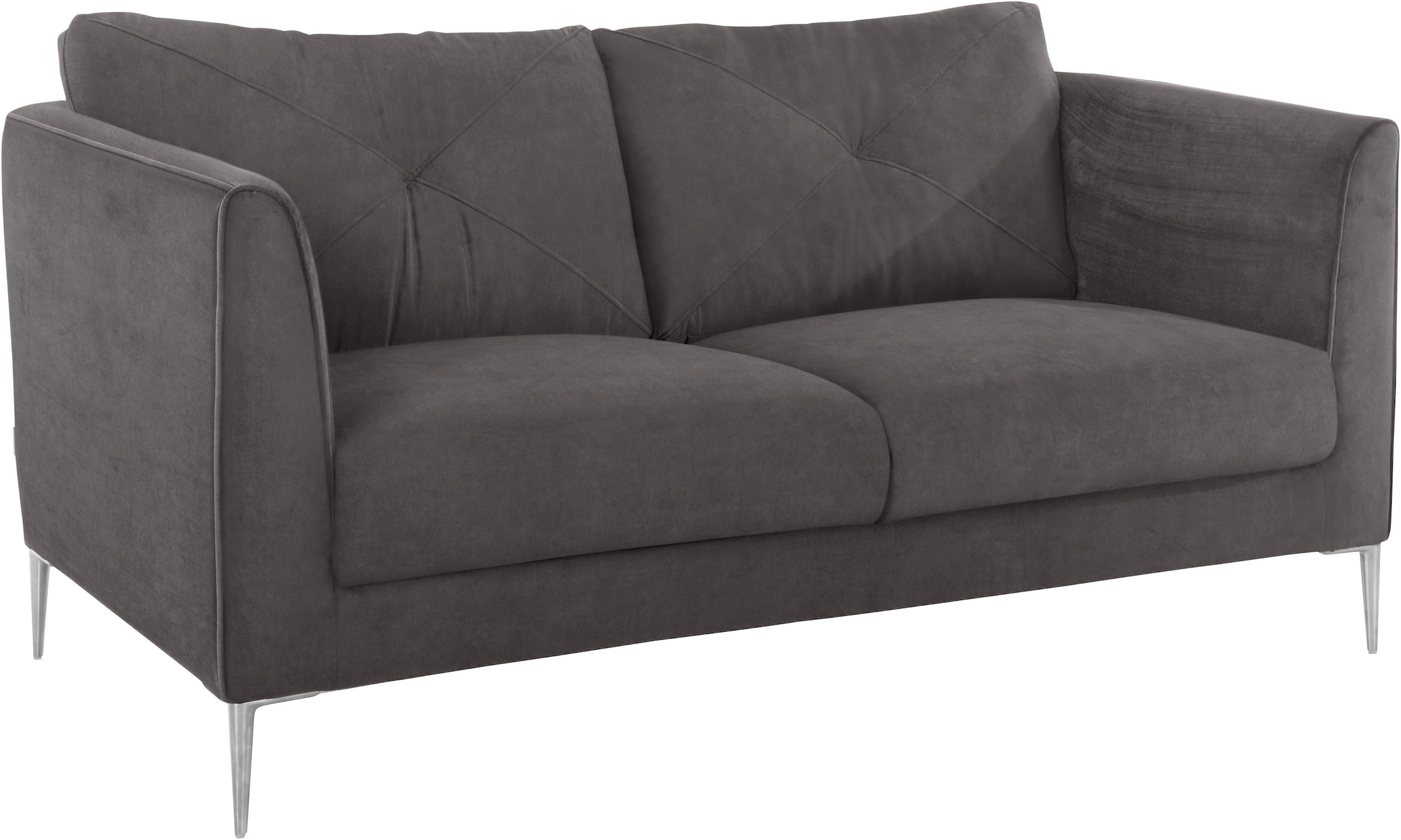 Guido Maria Kretschmer Home&Living 2-Sitzer »Chilltime«, mit eleganter Kreuznaht in den Rückenkissen, Breite 167 cm