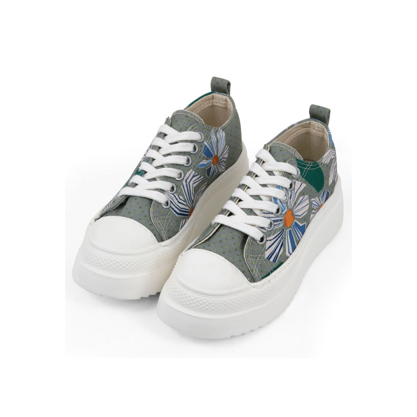 DOGO Sneaker »Freya Low-Top Sneaker Origami Bloom Damen Sneaker«  Handgefertigt