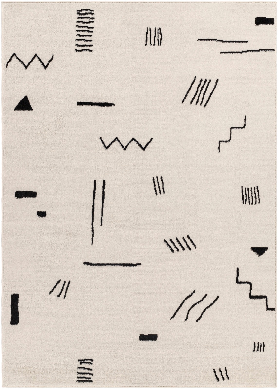 Livabliss Teppich "KYOTO" rechteckig 11 mm Höhe Moderner Skandi Teppich, Ku günstig online kaufen