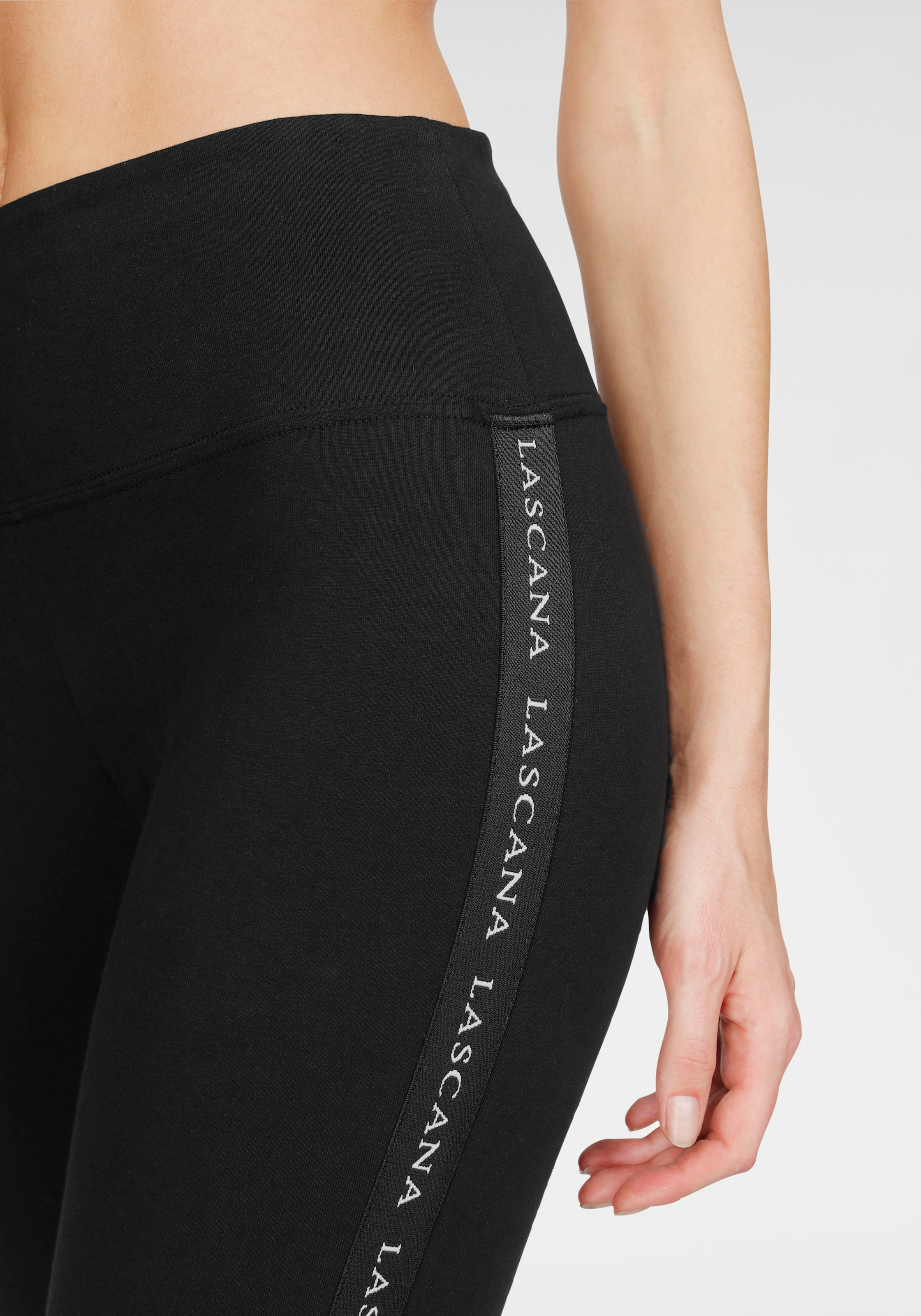 LASCANA ACTIVE Leggings, mit breitem Komfortbund