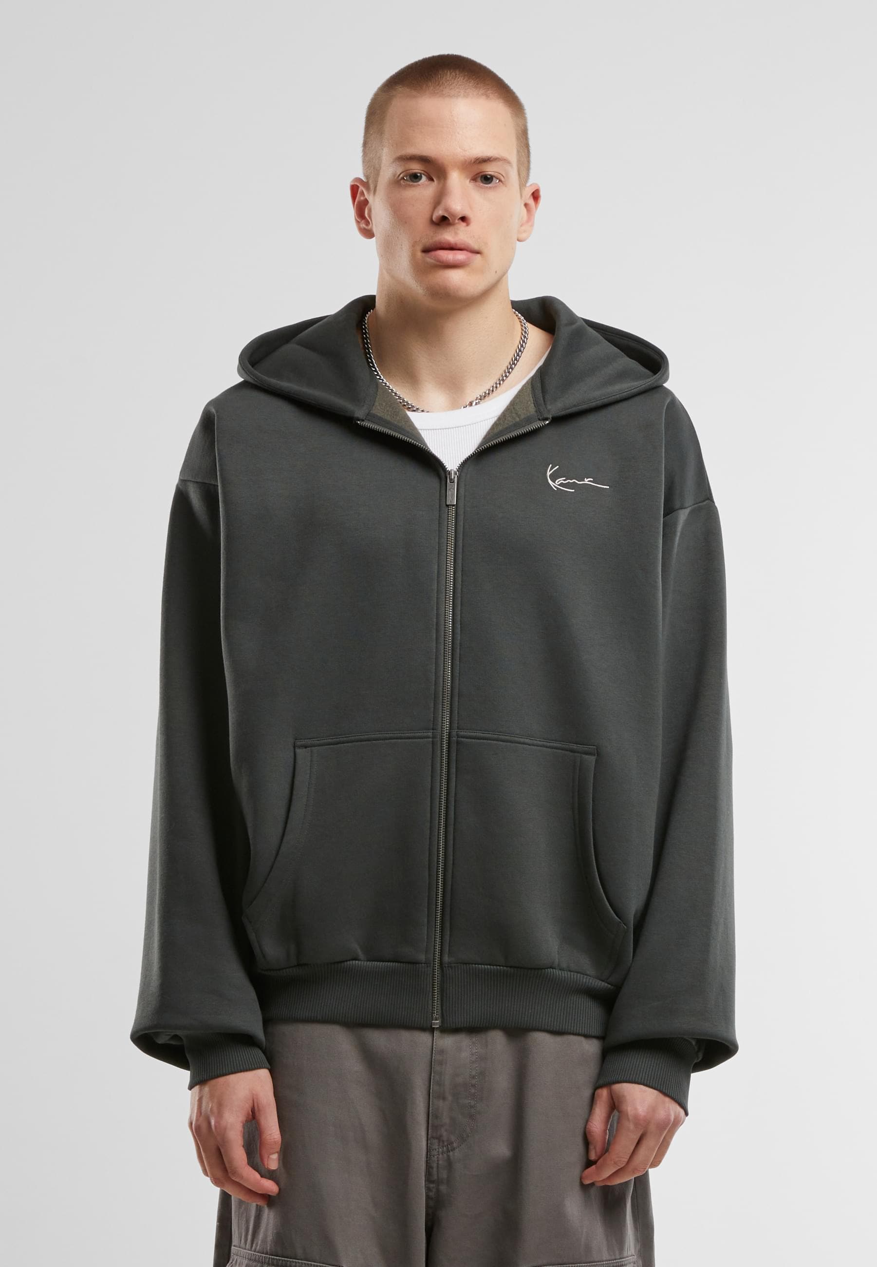 Karl Kani Sweatjacke »Karl Kani KK Old English Chrome Backprint Zip Hoodie«