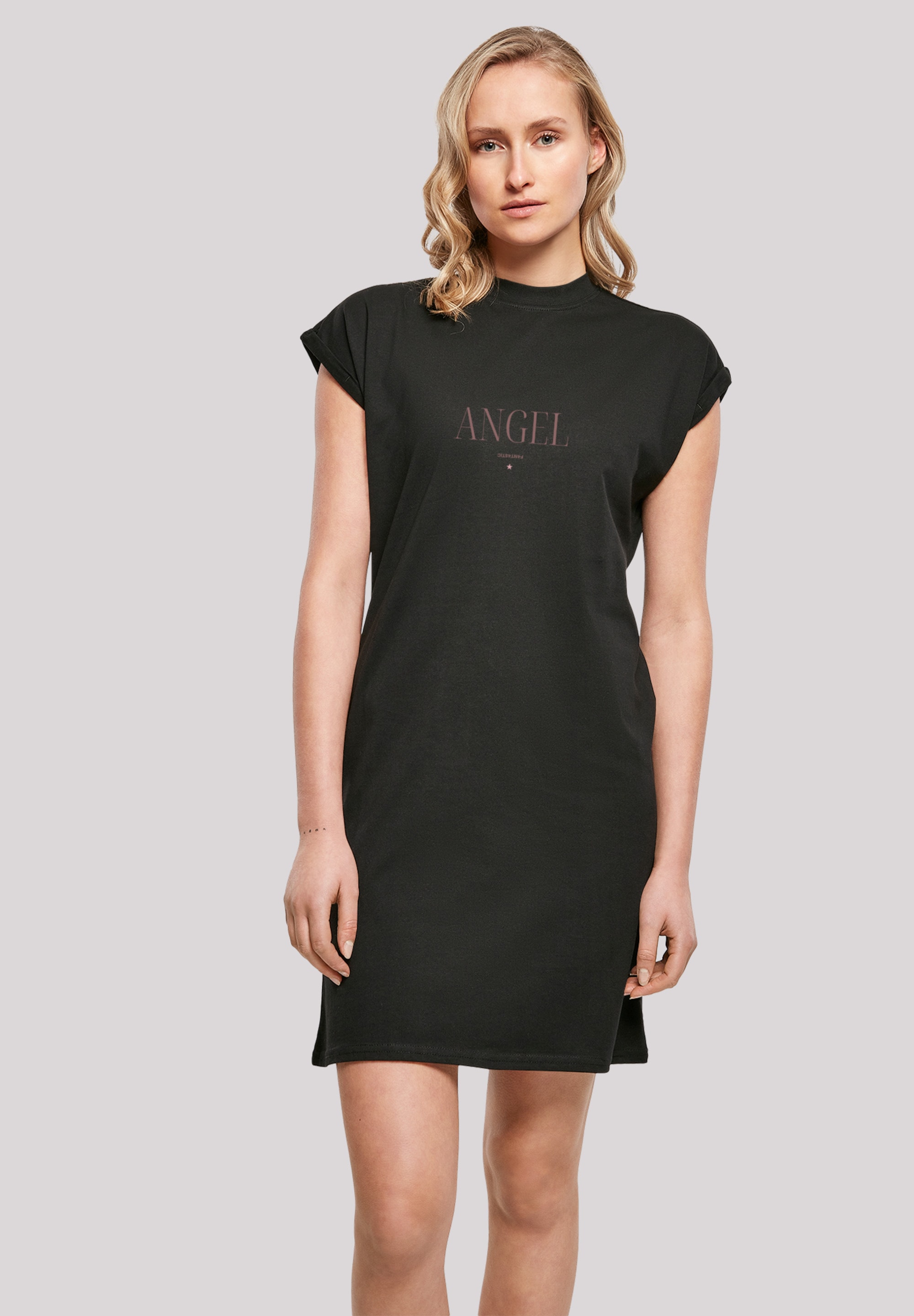 F4NT4STIC Shirtkleid "Engel rosa türkis" Ohne Taschen Print günstig online kaufen