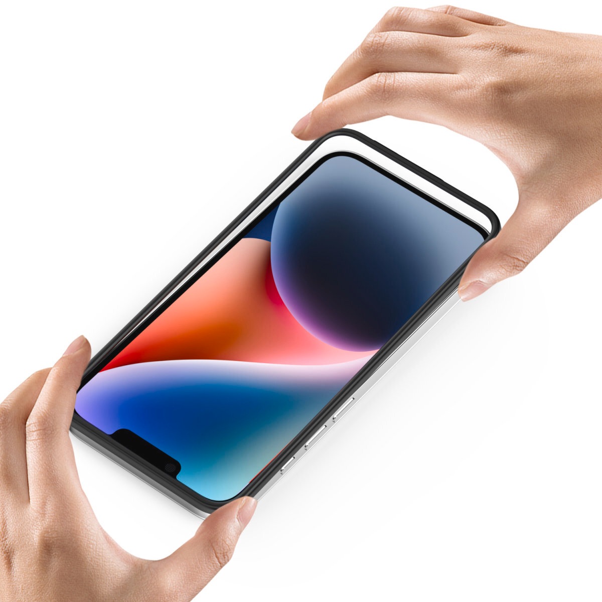 4smarts Handyhülle »360° Premium Protection Set für Apple iPhone SE (4.Gen)«, Backcover, Schutzhülle, Handyschutzhülle, Case, Schutzcase, stoßfest