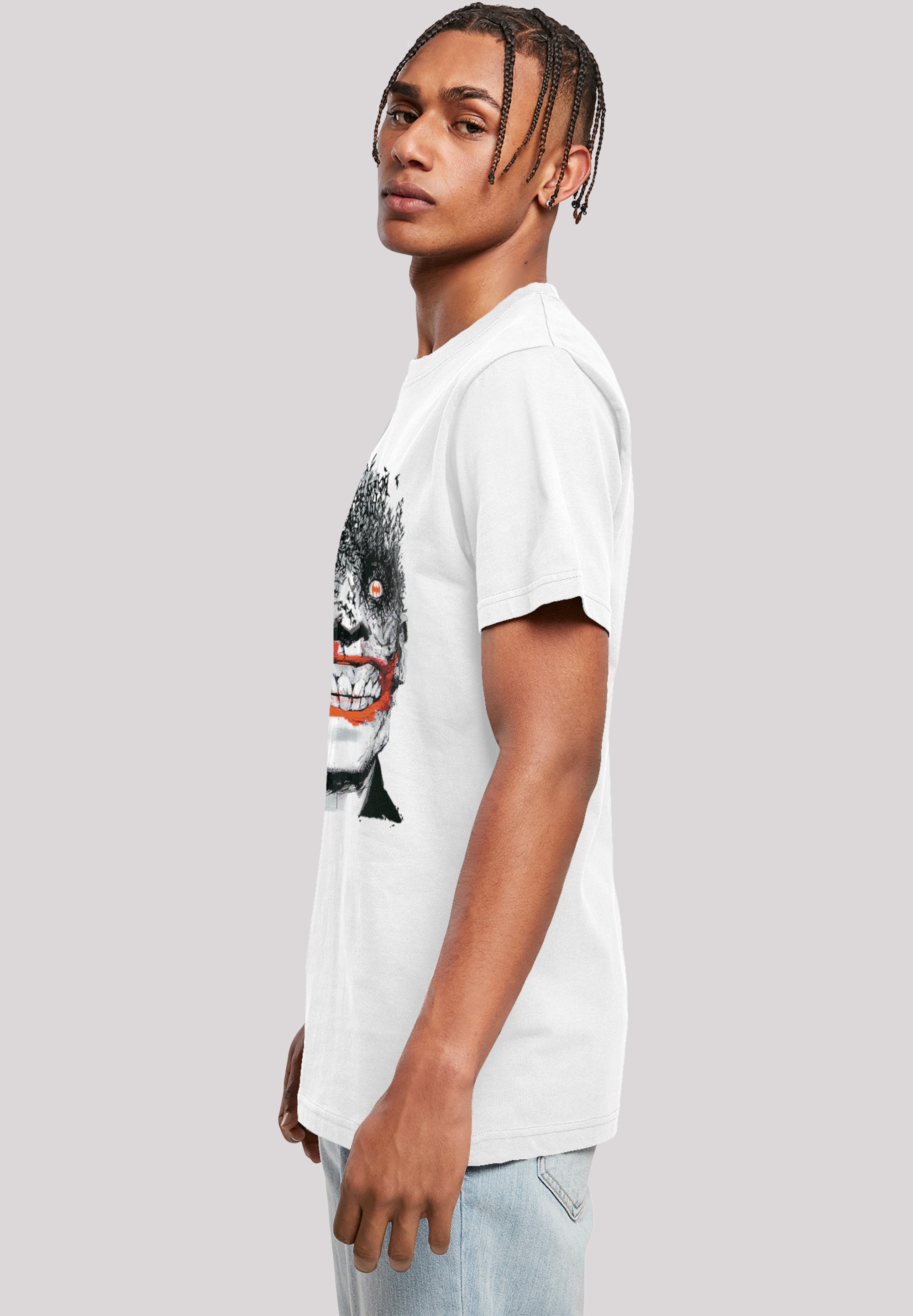 F4NT4STIC T-Shirt »Batman The Joker Bats«, Herren,Premium Merch,Regular-Fit,Basic,Bedruckt