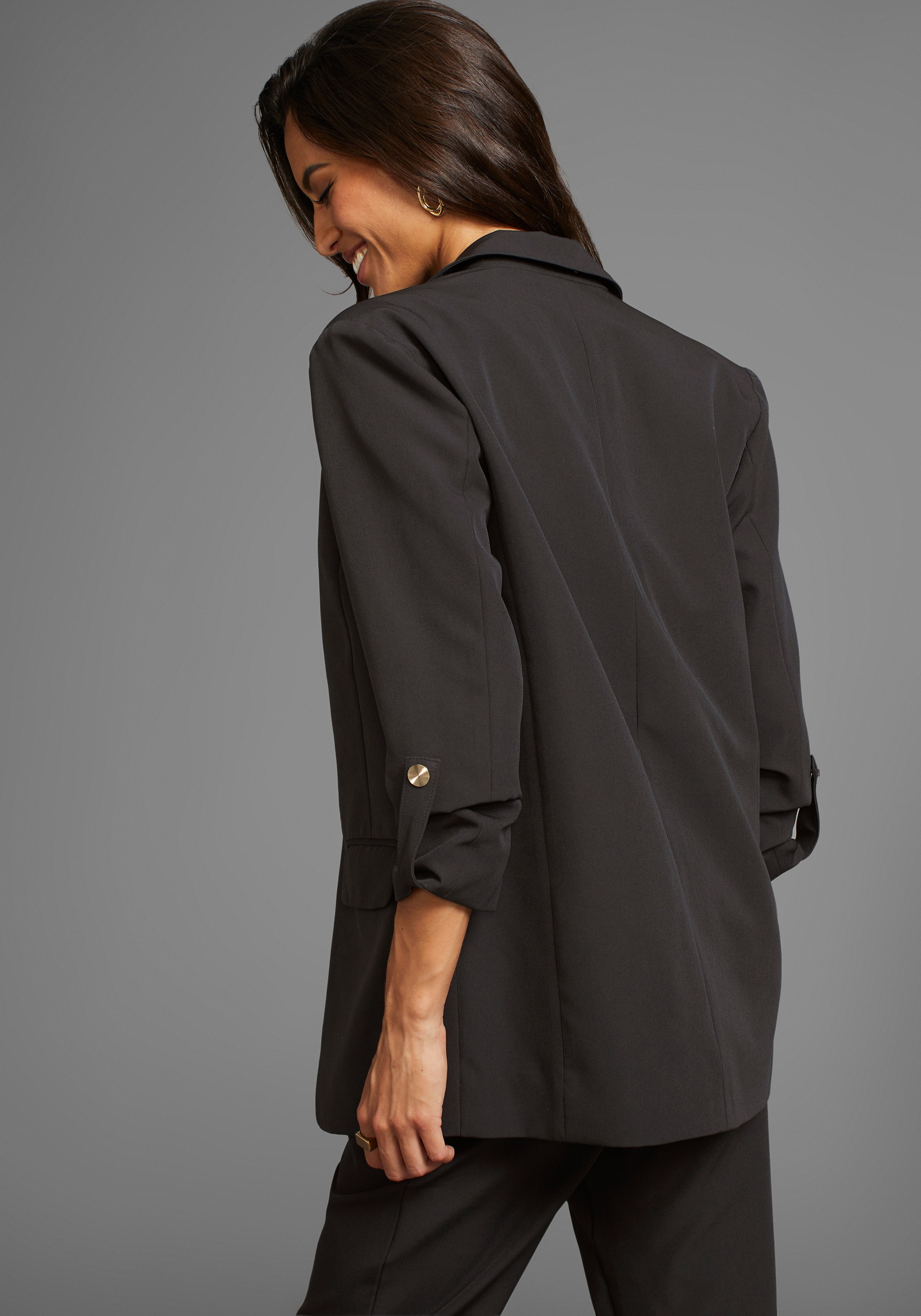 Laura Scott Blusenblazer, mit modischem Ärmelriegel günstig online kaufen
