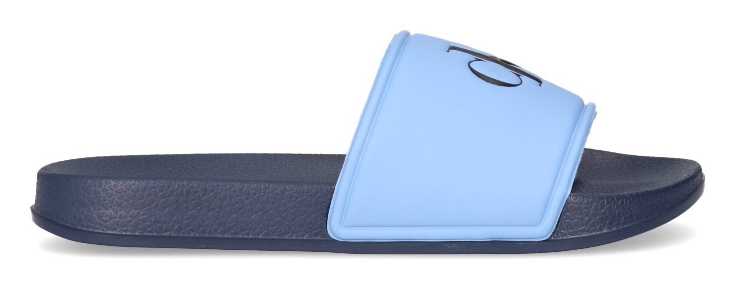 Calvin Klein Jeans Badepantolette, Pool Slides, Wassersandale, Strandschuh mit Logo verziert
