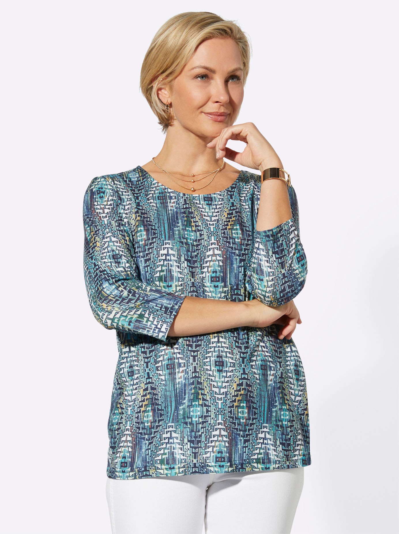 Classic Basics 3/4-Arm-Shirt "Shirt", (1 tlg.) günstig online kaufen