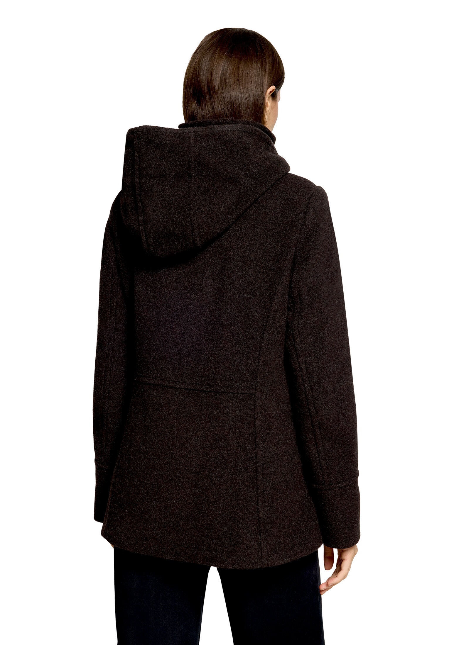 Gil Bret Wolljacke »Damen mit Kapuze« mit Kapuze