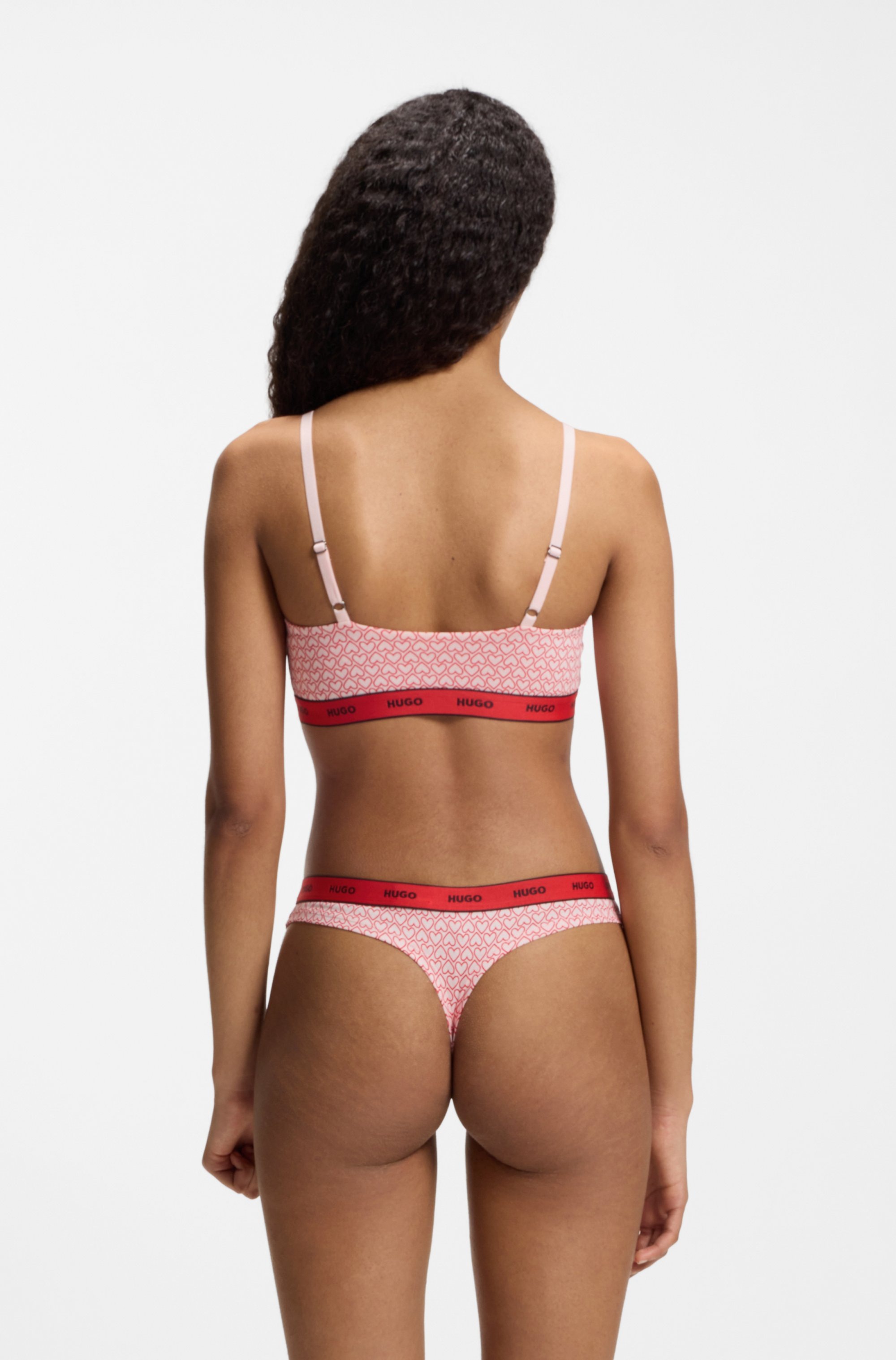 HUGO Underwear Bralette »TWIN BRALETTE DESIGN« 2 Stk. ohne Verschluss, ohne Polsterung