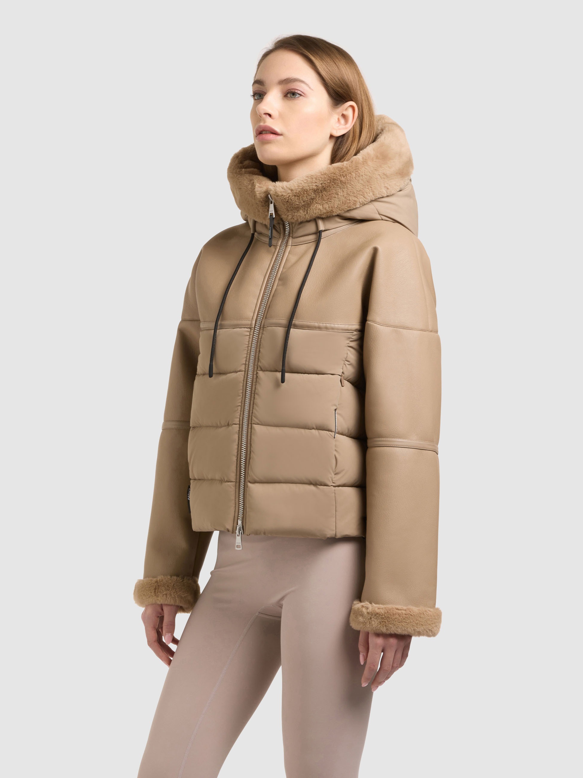 khujo Steppjacke »JHENE« mit Kapuze