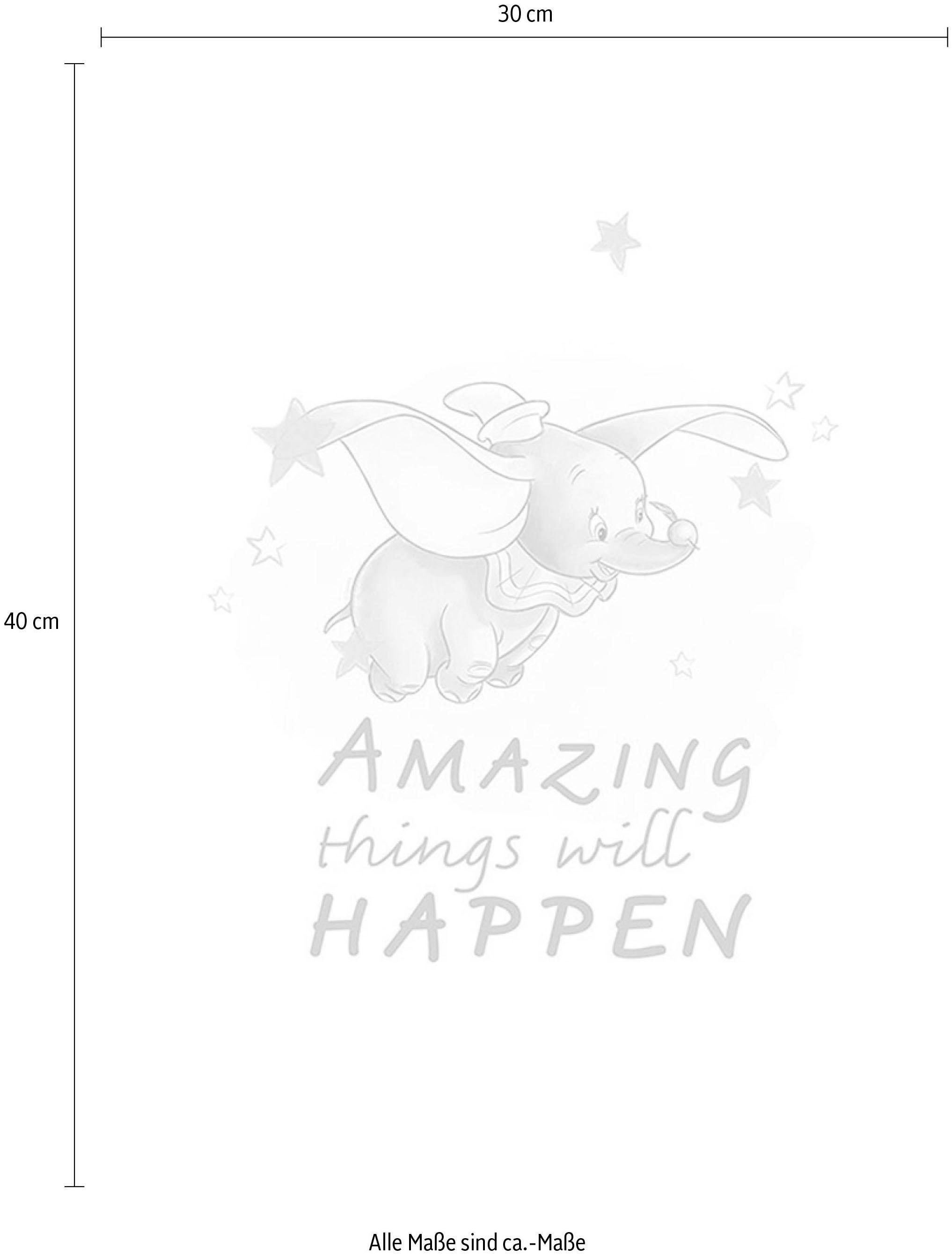 Komar Poster »Dumbo Amazing«, Disney, (1 St.), Kinderzimmer, Schlafzimmer,  Wohnzimmer | BAUR