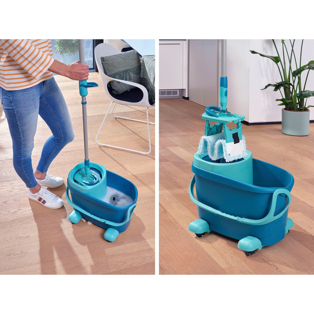 Leifheit Bodenwischer-Set »Clean Twist M Ergo mobile«, (Set)