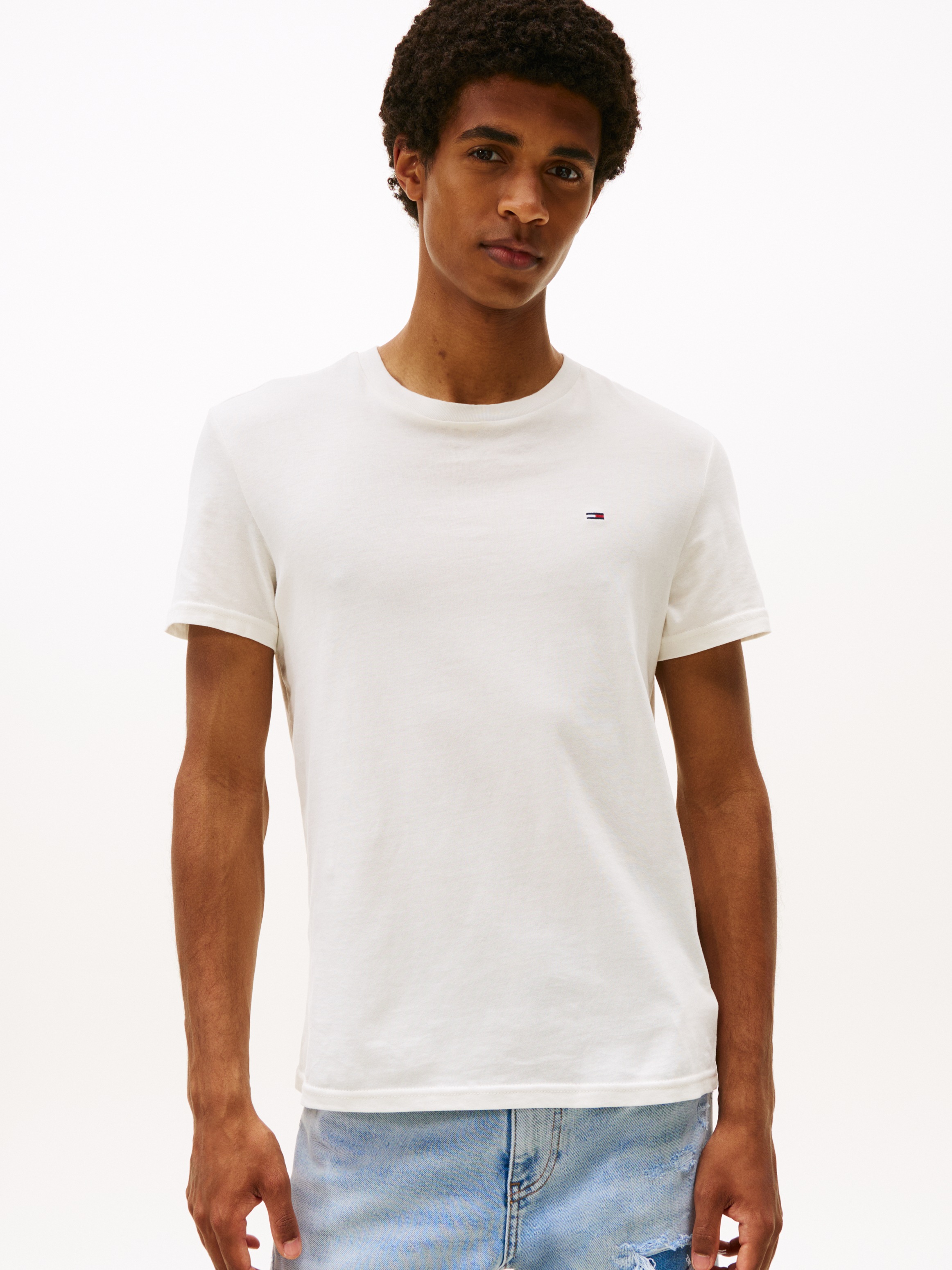 Tommy Jeans Rundhalsshirt "TJM XSLIM 2PACK JERSEY TEE EXT", (Packung, 2er-P günstig online kaufen