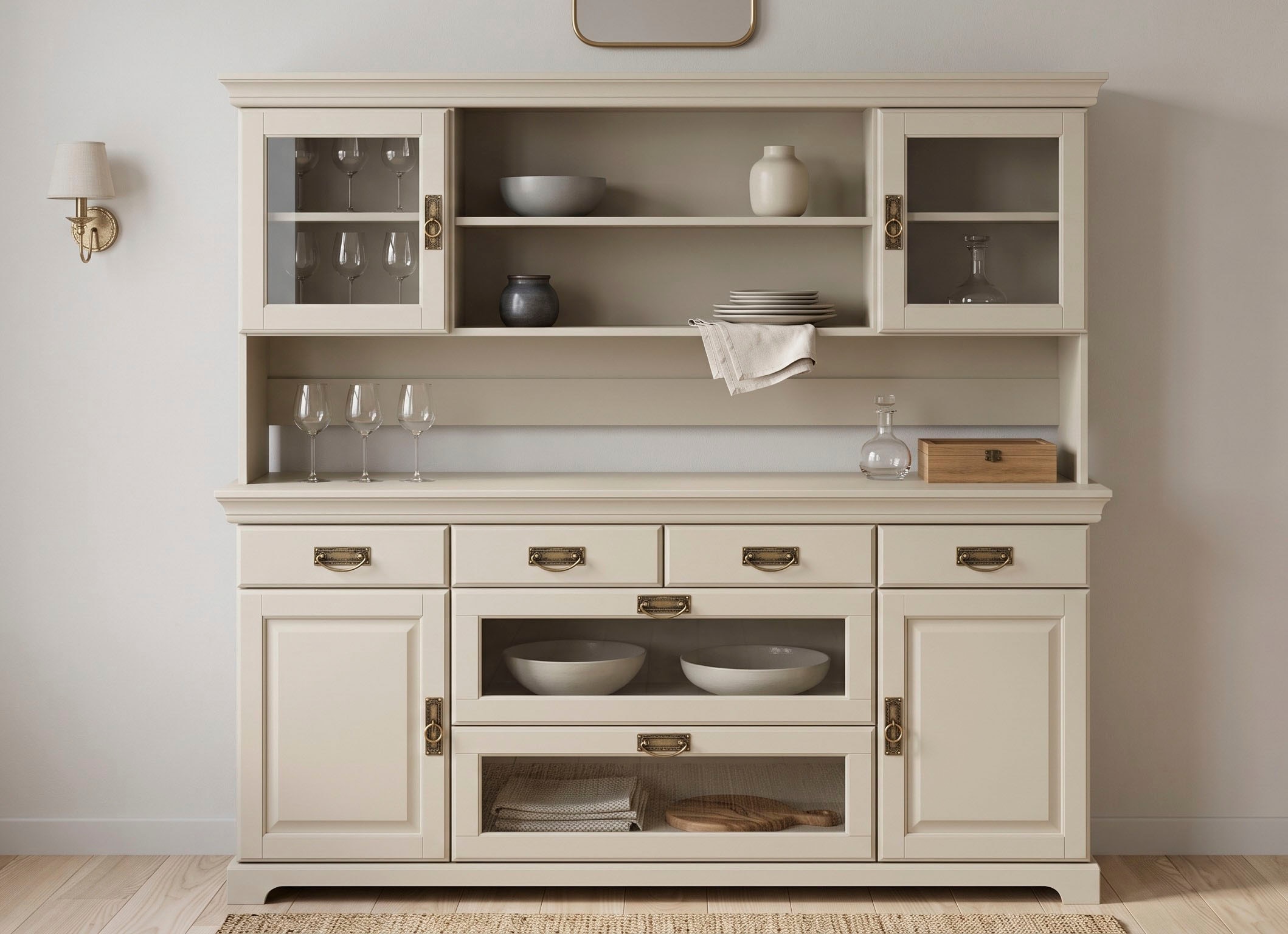 OTTO home Buffet "Rügen" FSC zertifiziertes Massivholz, im Landhausstil