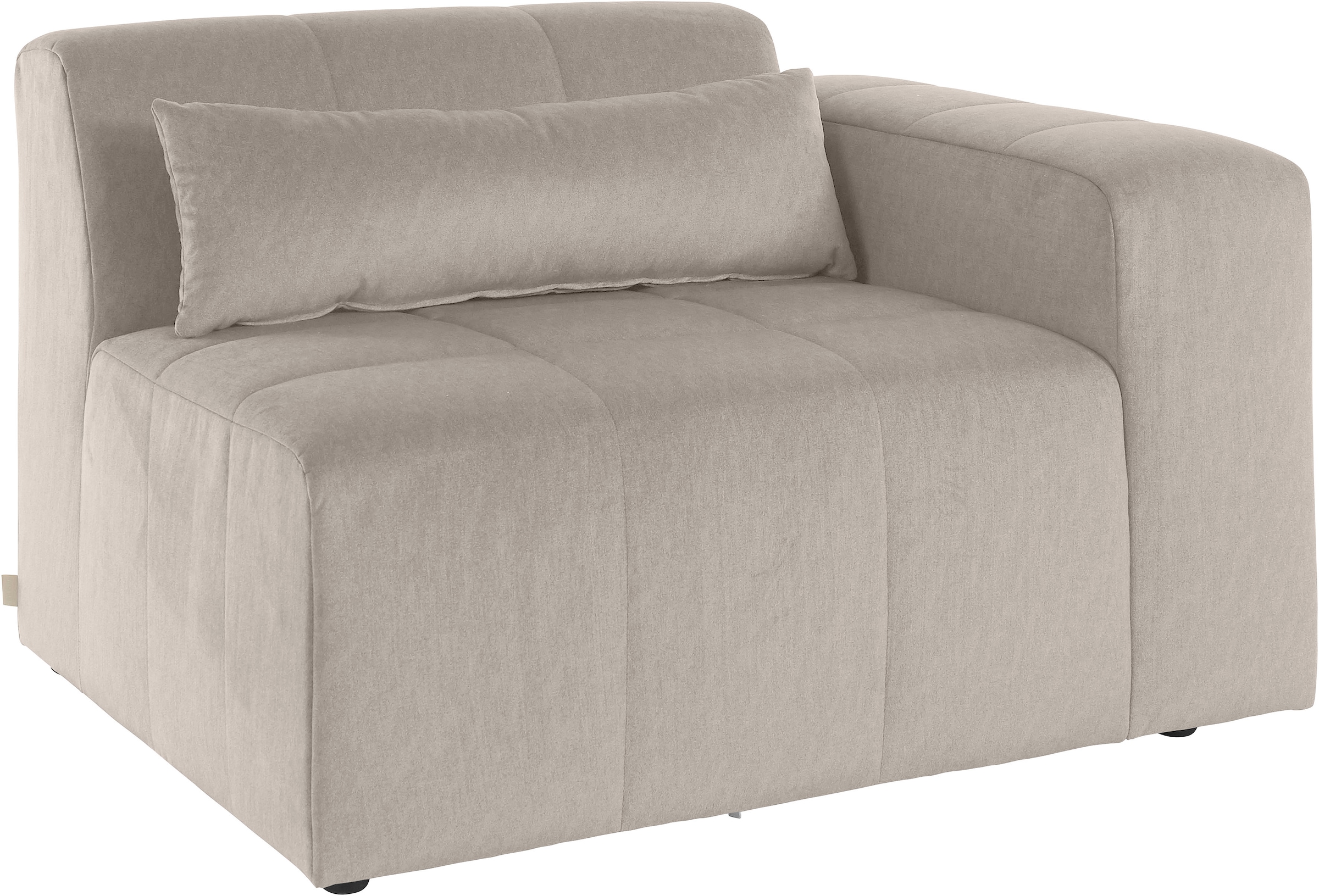 LeGer Home by Lena Gercke Sofaelement "Maileen", Modul Sessel mit Armlehne, verknüpfbar mit anderen Modulen der Serie