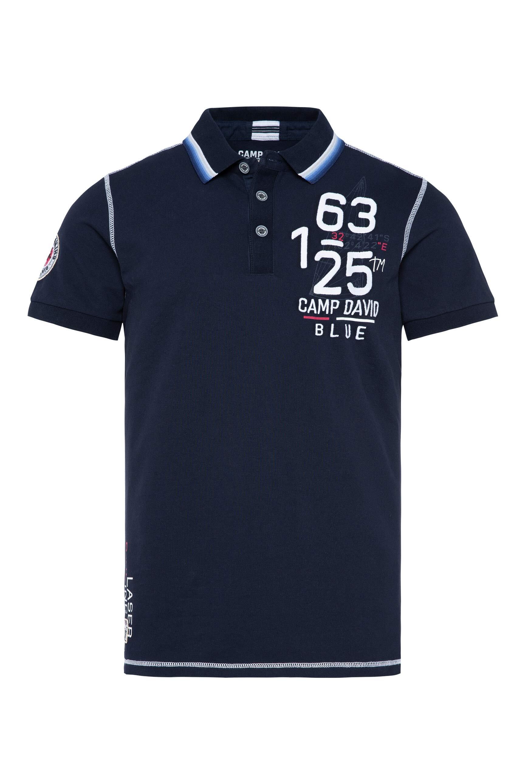 CAMP DAVID Poloshirt, mit Elasthan-Anteil