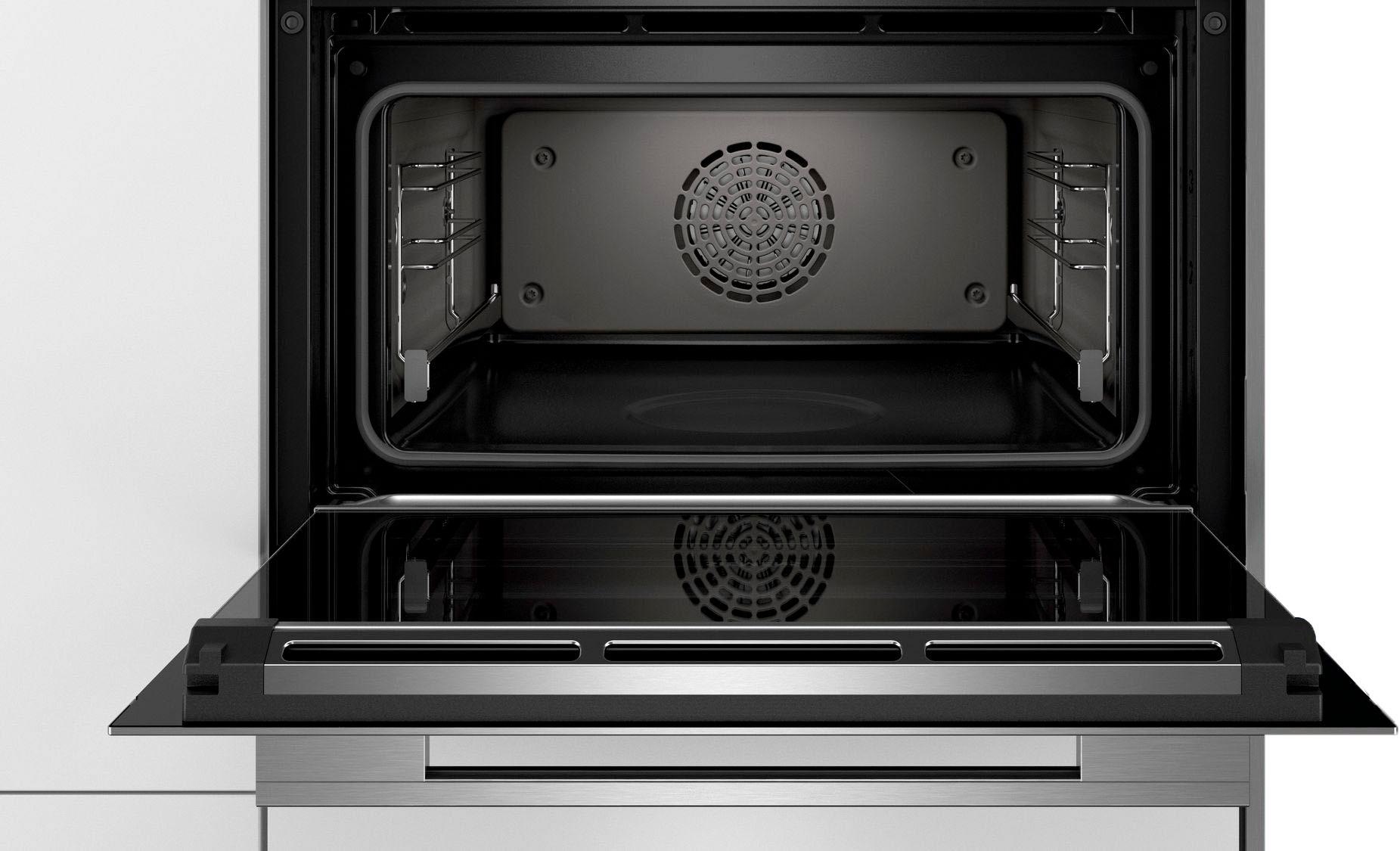 SIEMENS Dampfbackofen iQ700 »CS658GRS7«, mit 1-fach-Teleskopauszug, ecoClean Plus