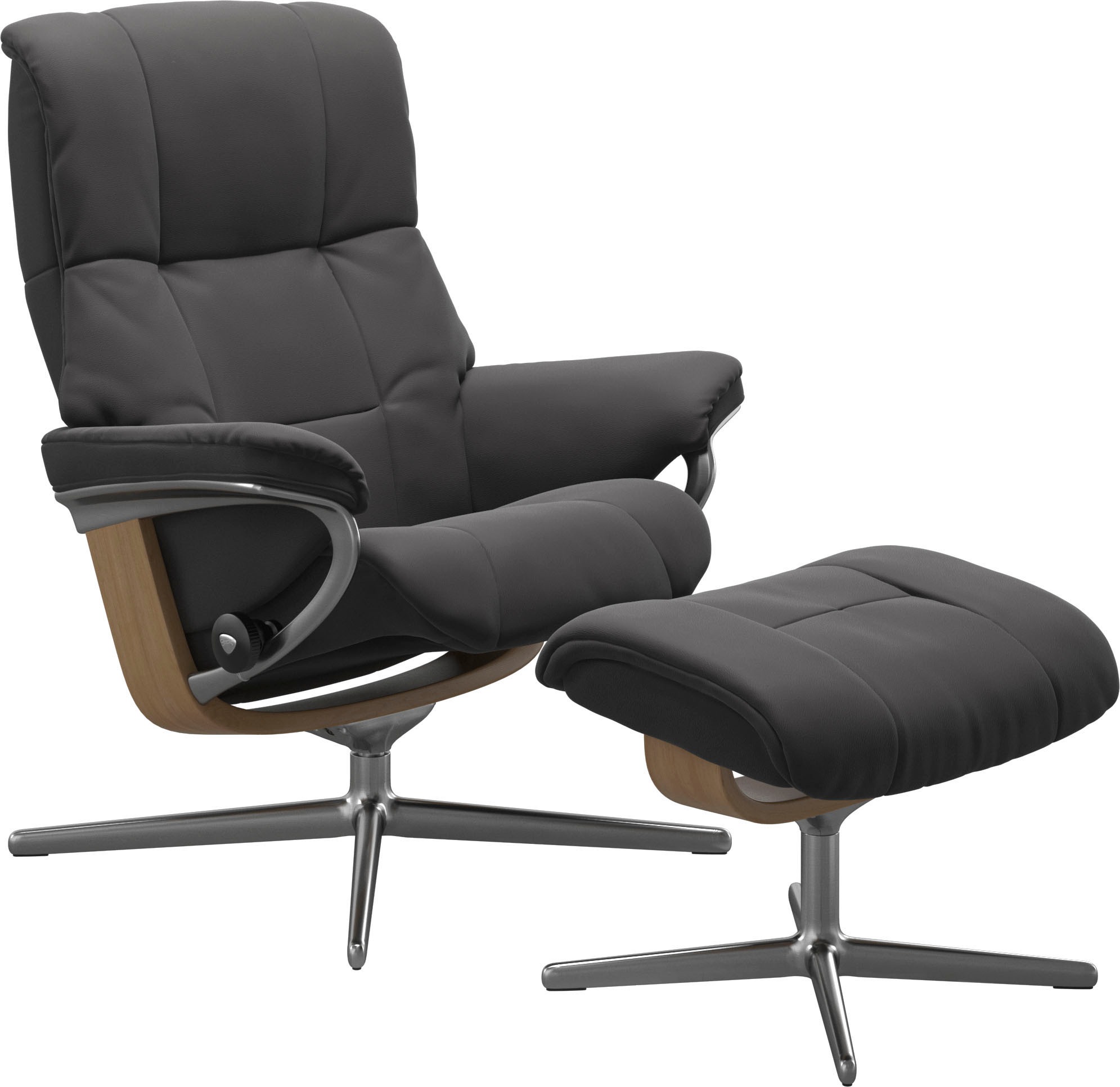 Stressless® Relaxsessel »Mayfair«, mit Cross Base, Größe S, M & L, Holzakzent Eiche
