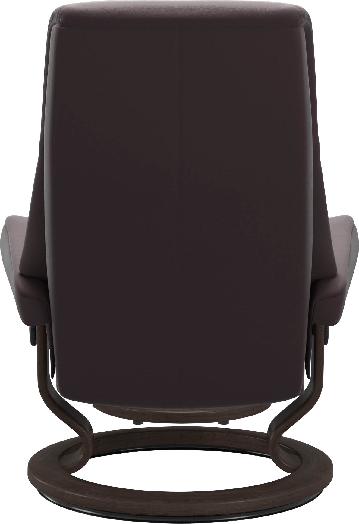 Stressless® Relaxsessel »View«, (Set, Relaxsessel mit Hocker), mit Classic Base, Größe S,Gestell Wenge