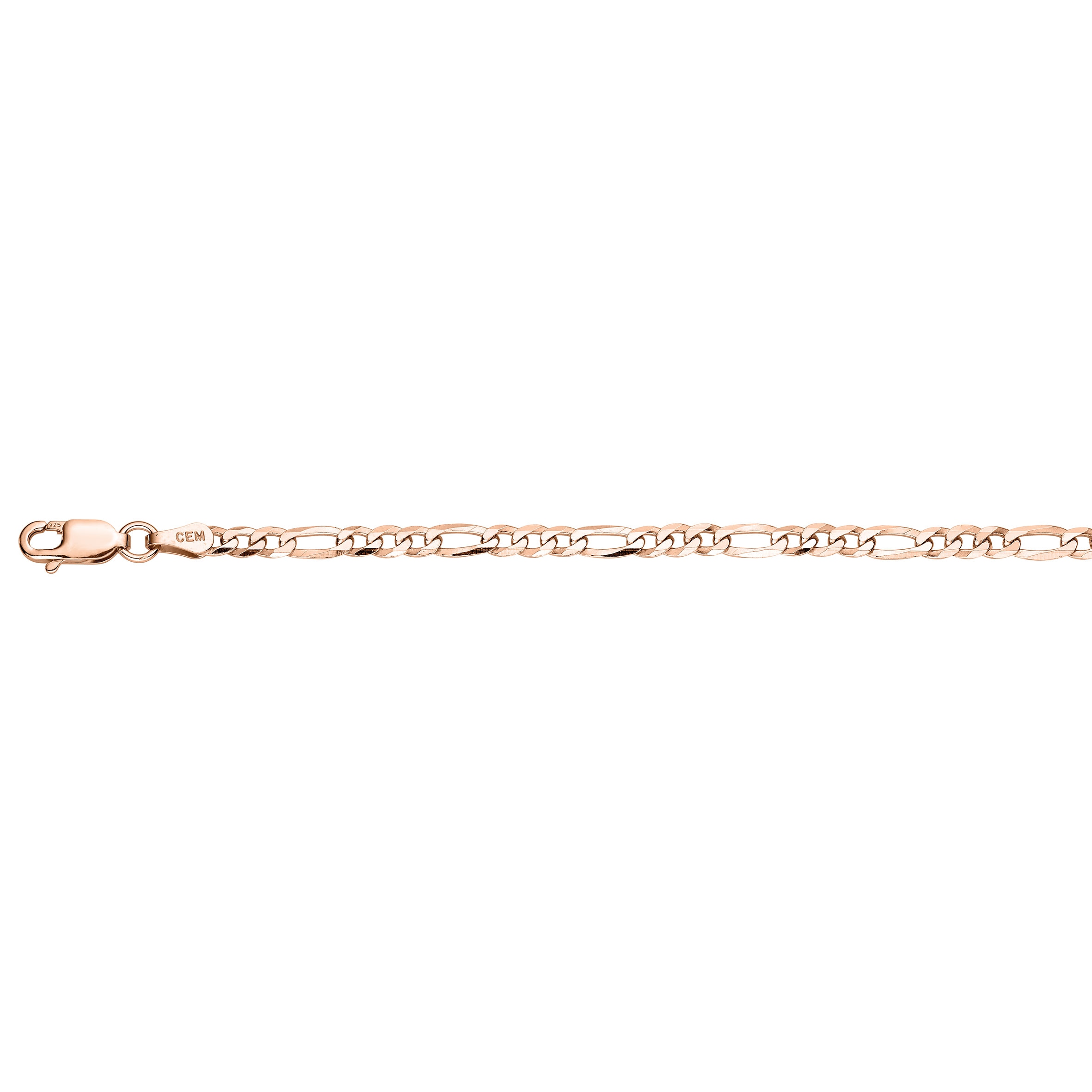Firetti Armkette »Schmuck Geschenk Silber 925 Figarokettengliederung ca. 3,2 mm breit« Made in Germany