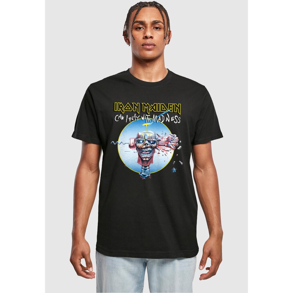 Merchcode T-Shirt »Merchcode Herren Iron Maiden - Madness T-Shirt Round Neck«, (1 tlg.)