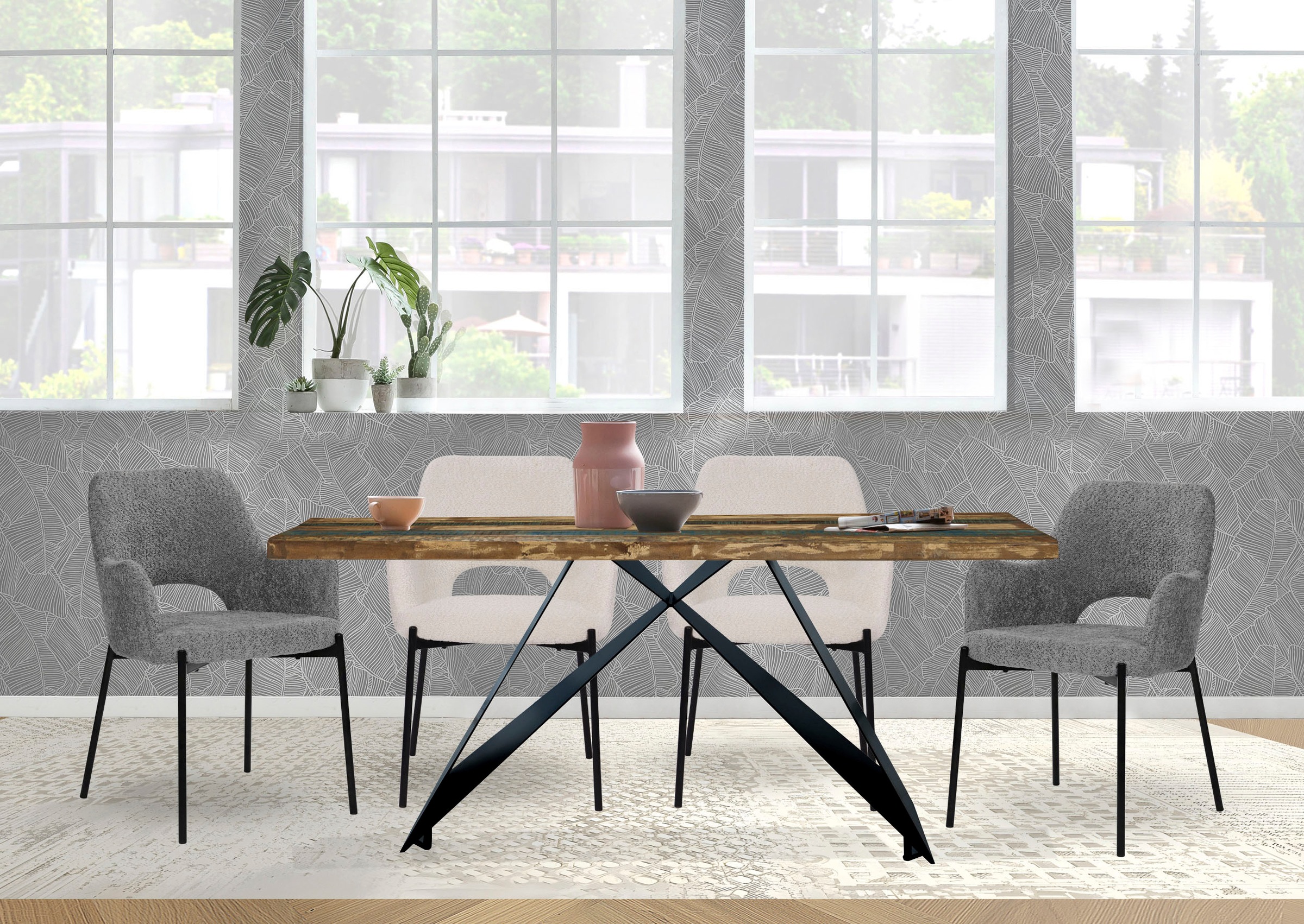 SIT Esstisch Bunt 220x100cm 3
