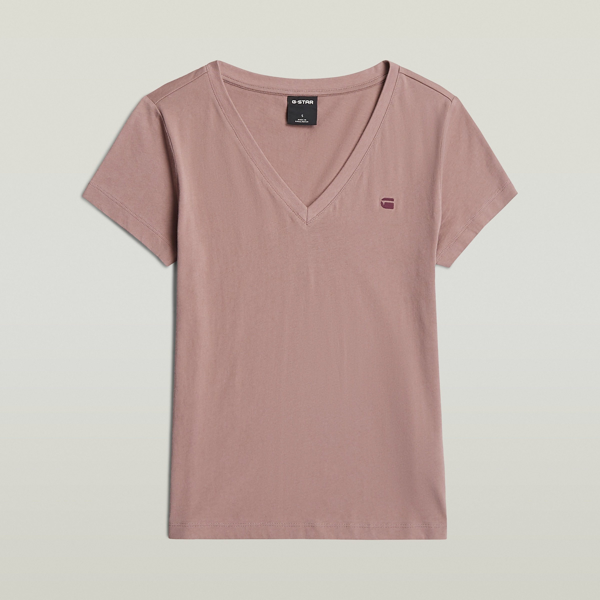 G-STAR V-Shirt »Overdyed Form v t wmn« in Baumwoll-Qualität