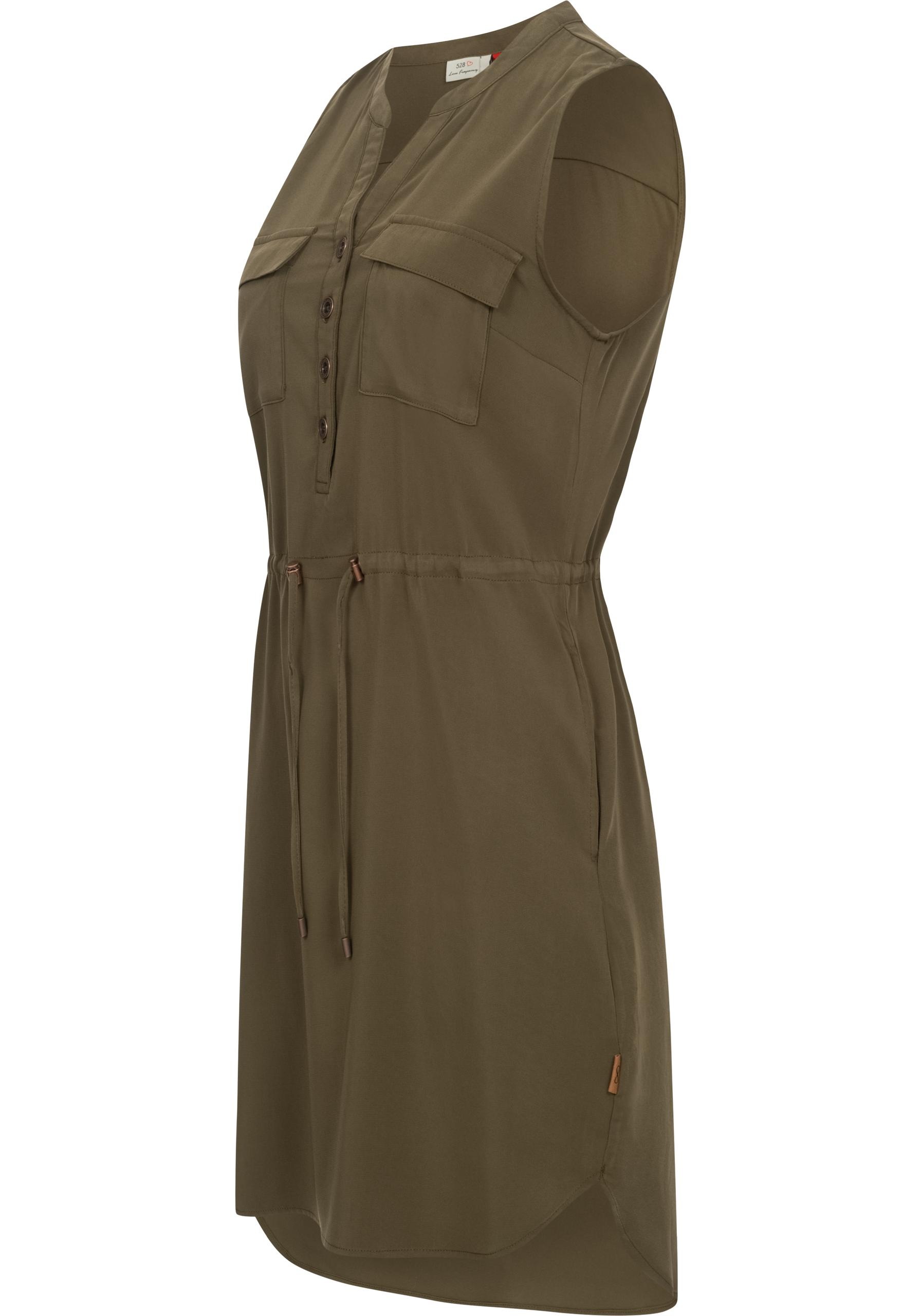 Ragwear Blusenkleid »Roisin«, stylisches Sommerkleid mit Bindeband
