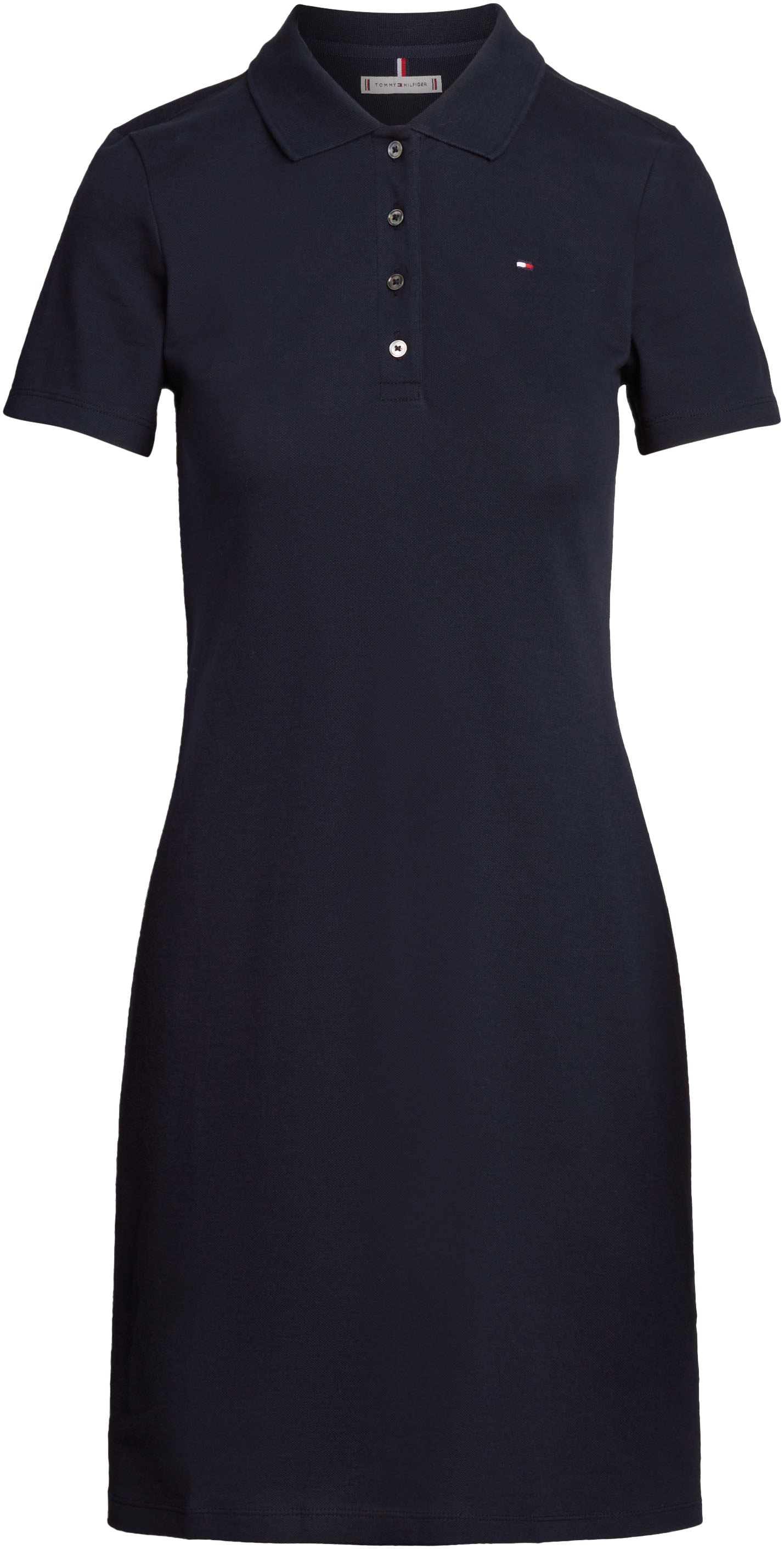 Tommy Hilfiger Polokleid »1985 SLIM PIQUE POLO DRESS SS«