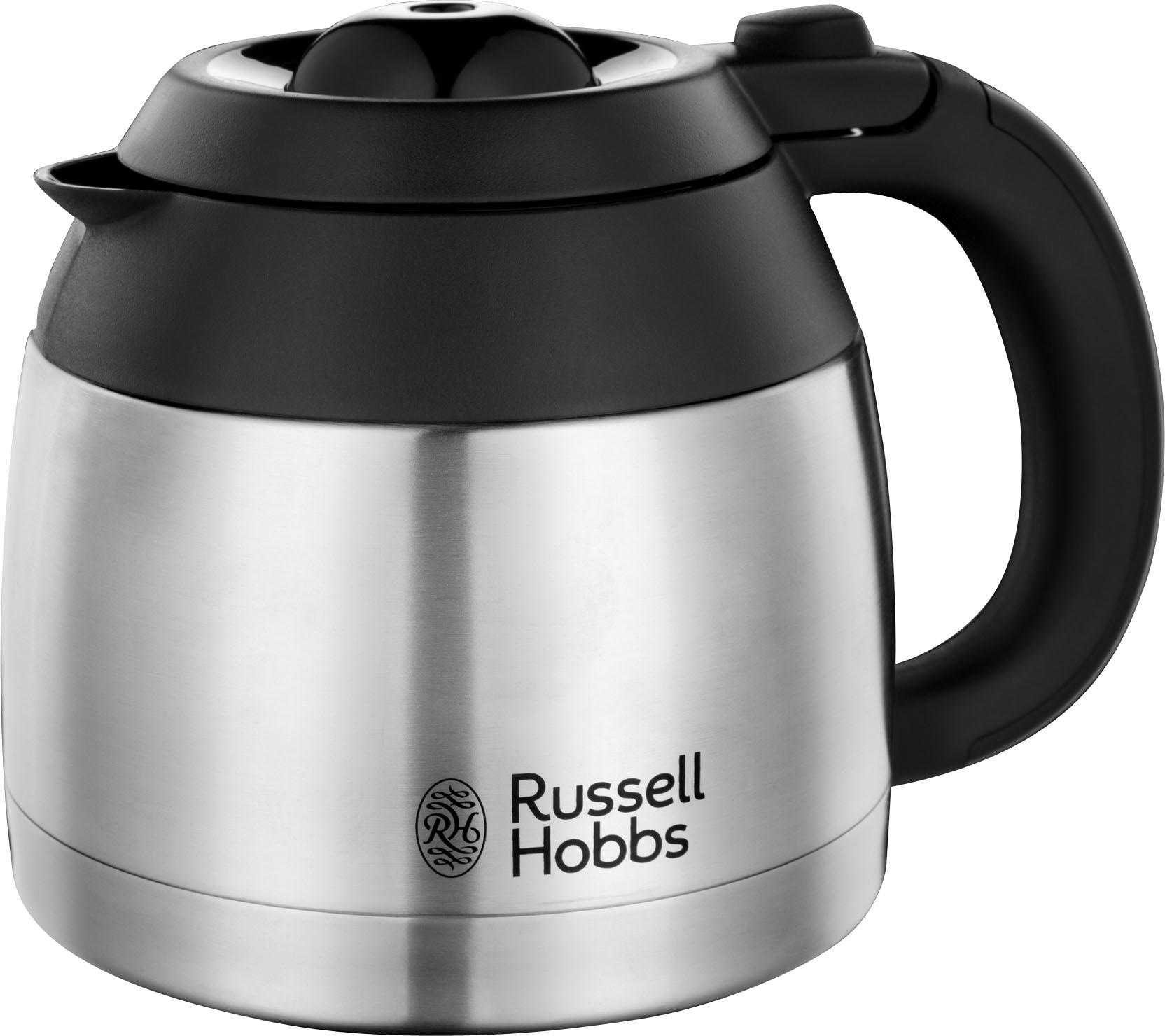 RUSSELL HOBBS Filterkaffeemaschine »Adventure mit Edelstahl Watt, per 1 BAUR Papierfilter, | gebürstet 24020-56«, 1x4, l Thermokanne, 1100 Kaffeekanne, Raten