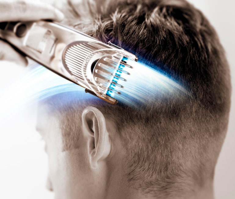 Panasonic Haarschneider »ER-SC60«, 2 Premium Rechnung Haarschneider | per Aufsätze, BAUR