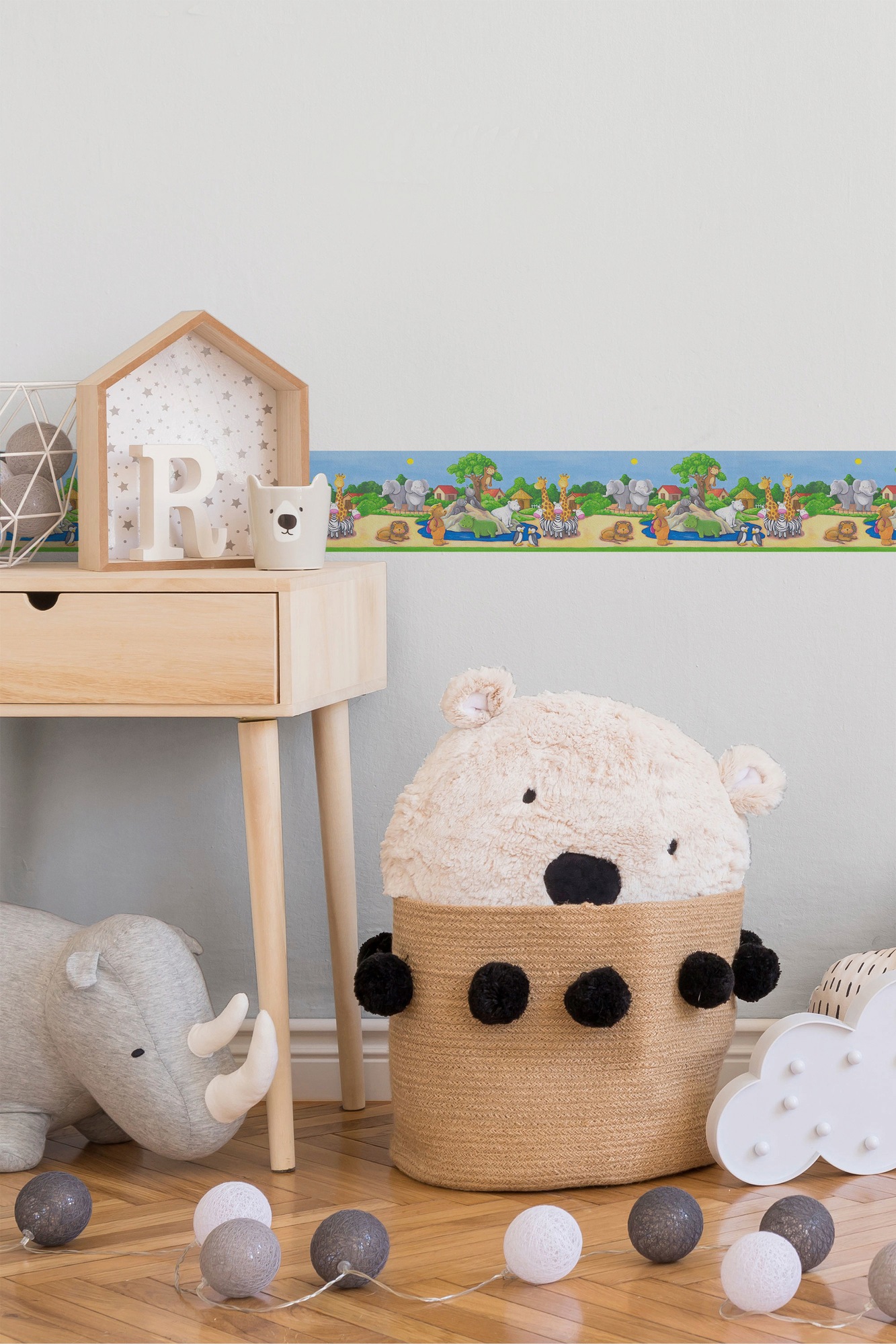 A.S. Création Bordüre »Only Borders«, Motiv-gemustert-mehrfarbig, Papier Wand Schräge Tür Borte Wohnzimmer Schlafzimmer Küche Design