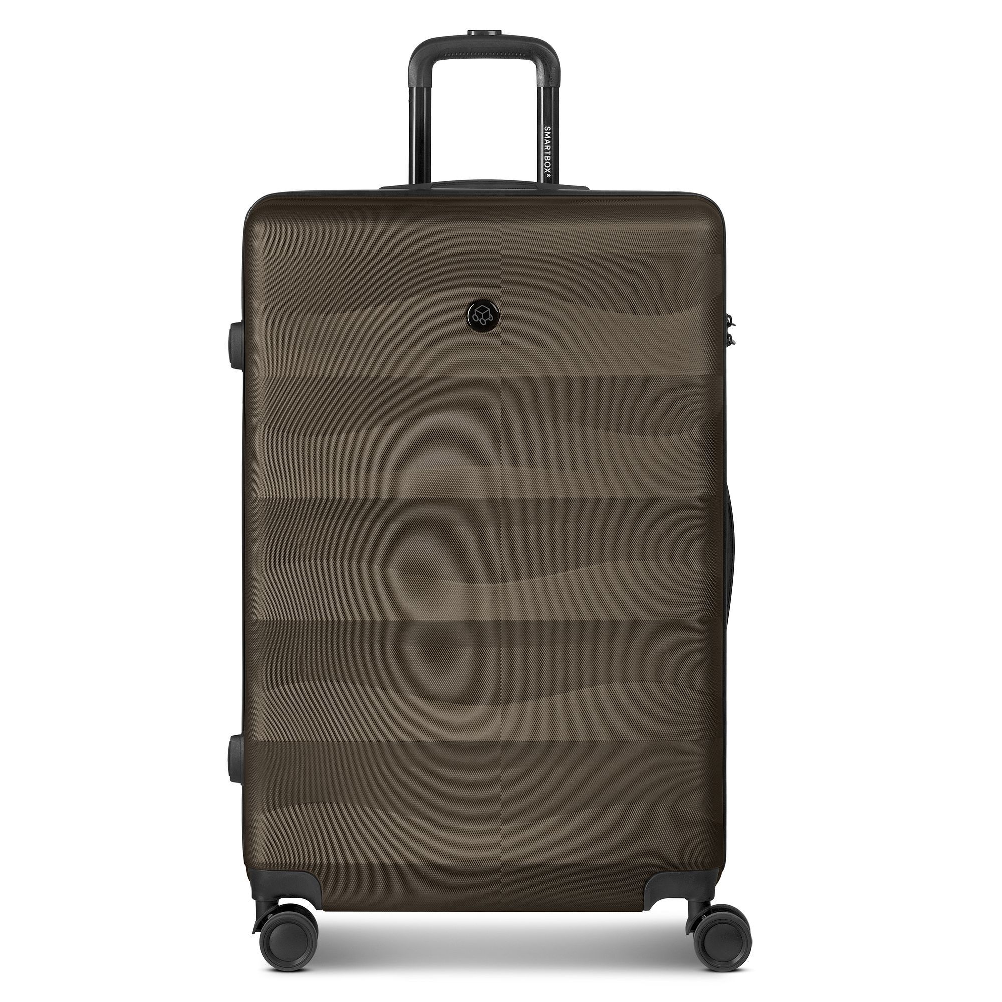 SMARTBOX Trolley "Edition 03Edition 03"dunkelbraun, ABS, Koffer