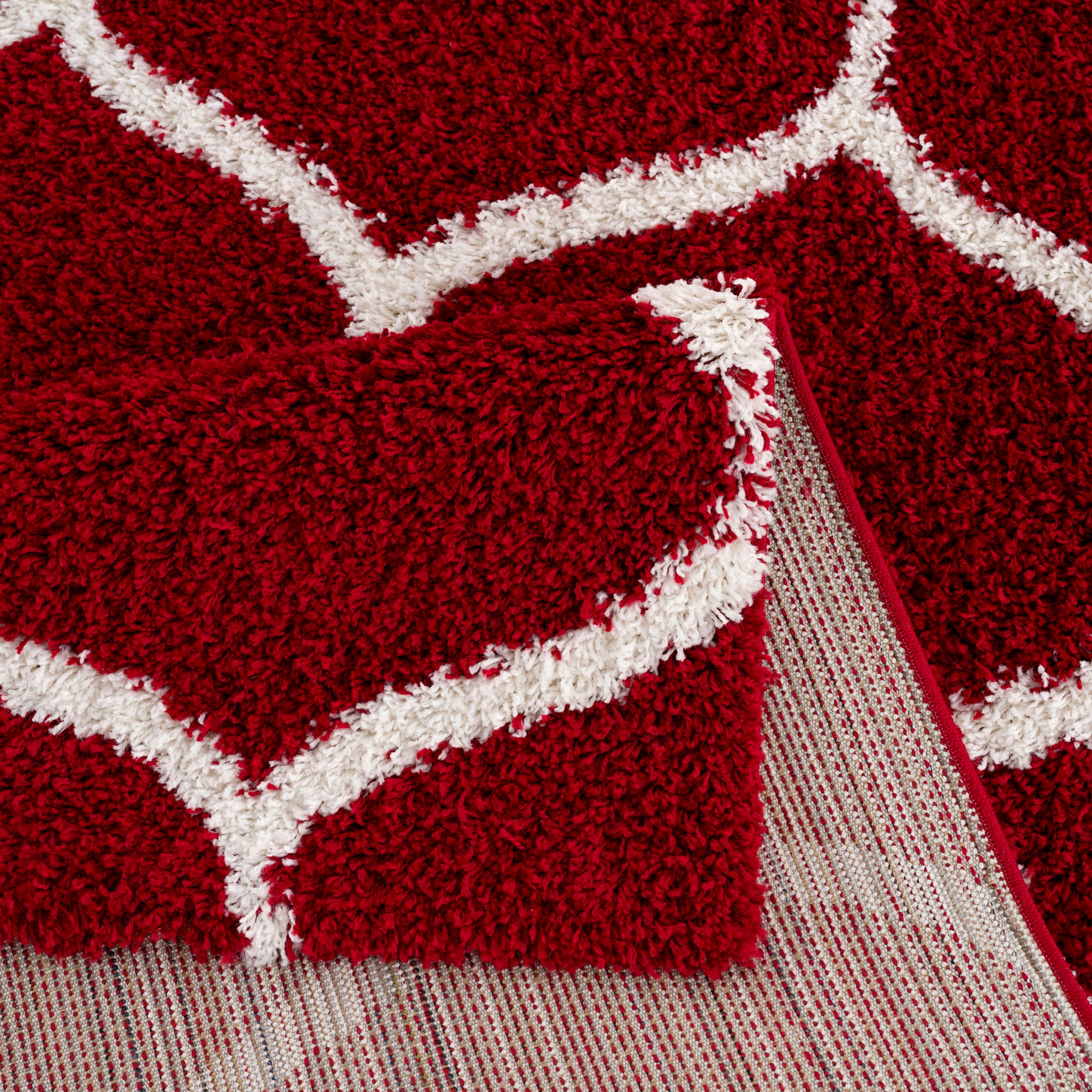 Thumbnail - Sanat Hochflor-Teppich "Madrid" rechteckig 30 mm Höhe Wohnzimmer, Langflor, Shaggy Teppich