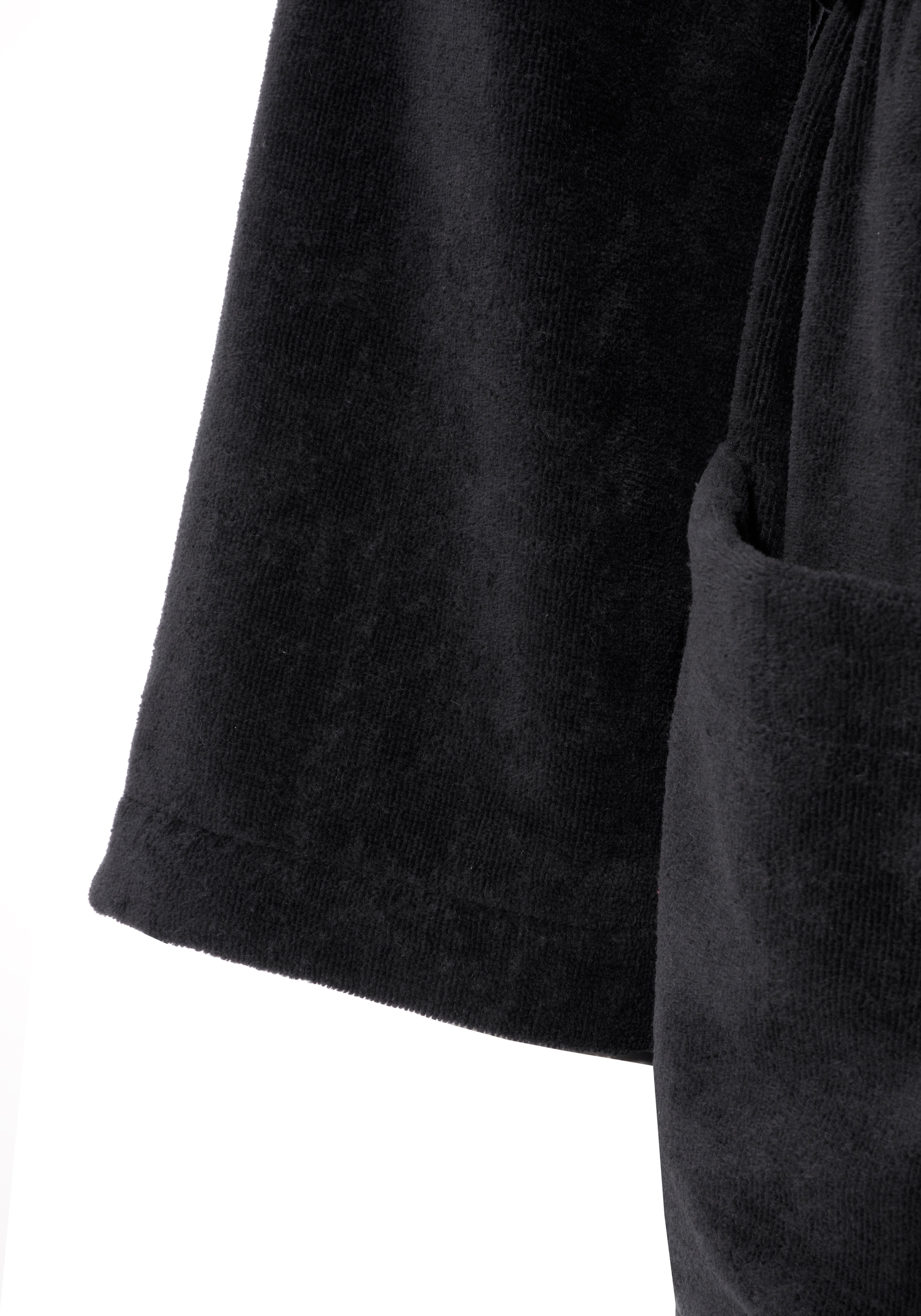 Bruno Banani Unisex-Bademantel »Daniel, ideal für Sauna & Spa, Hotelbademantel, Morgenmantel«, (1 St.), Damen & Herren Bademantel, lang, mit Taschen, S-5XL