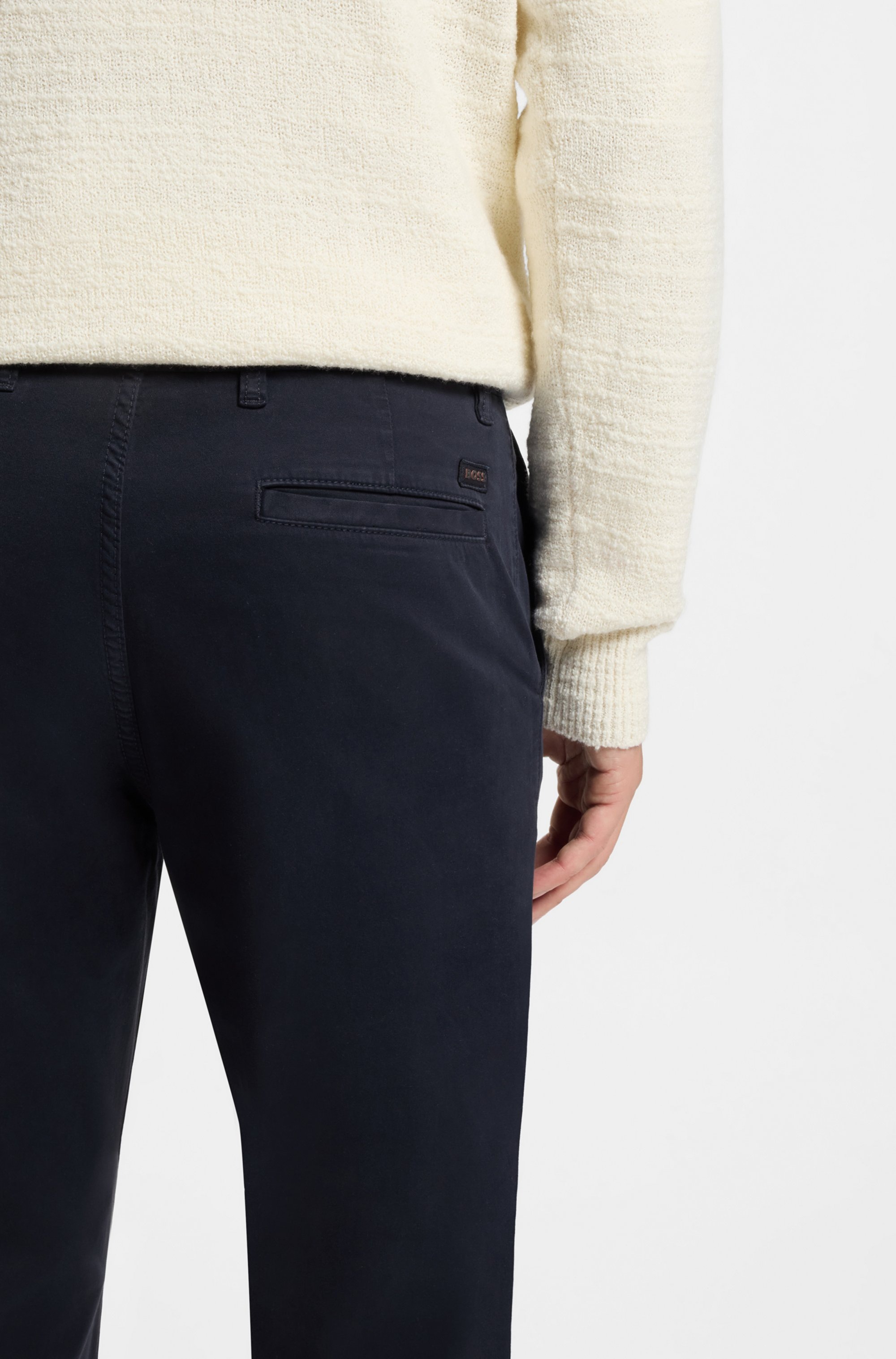 BOSS ORANGE Chinohose "Regular" in gerader From günstig online kaufen