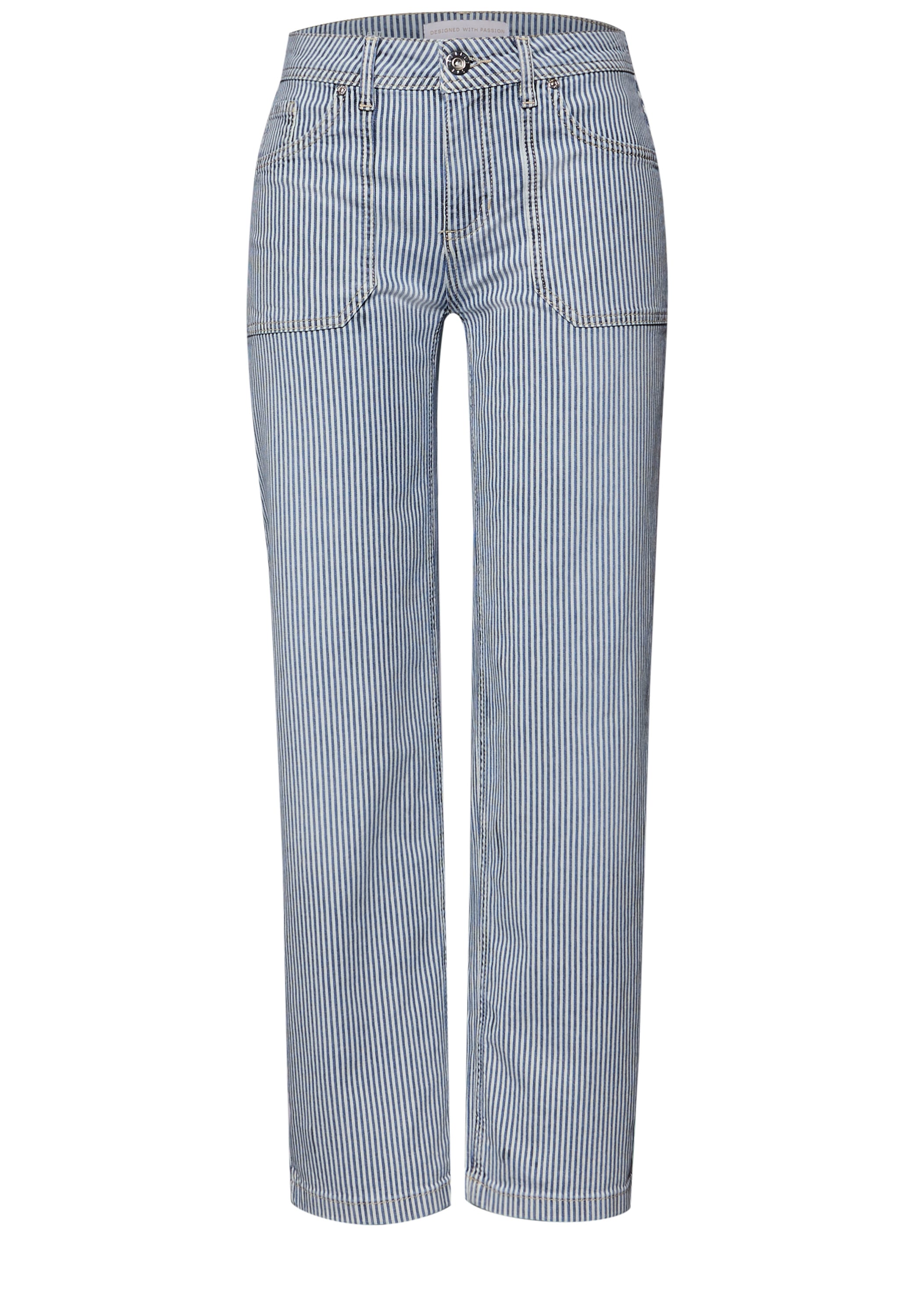 STREET ONE Comfort-fit-Jeans Middle Waist