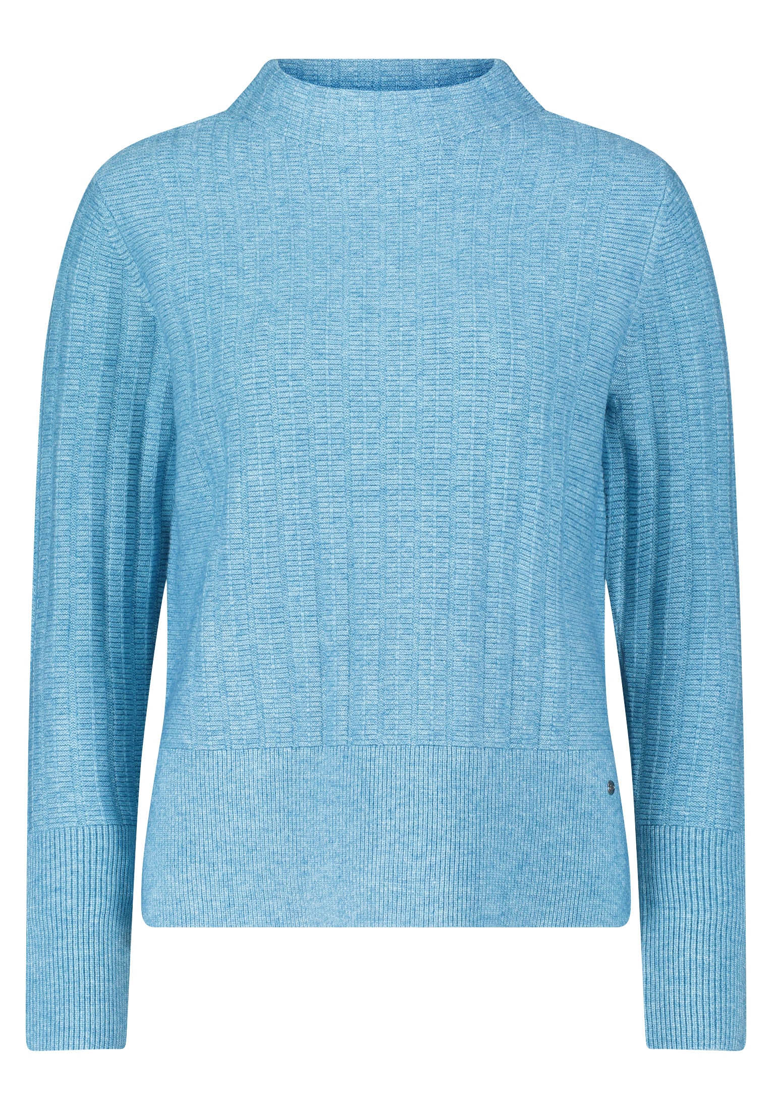 Betty&Co Strickpullover »Betty & Co Strickpullover mit Struktur«, (1 tlg.), Kragen