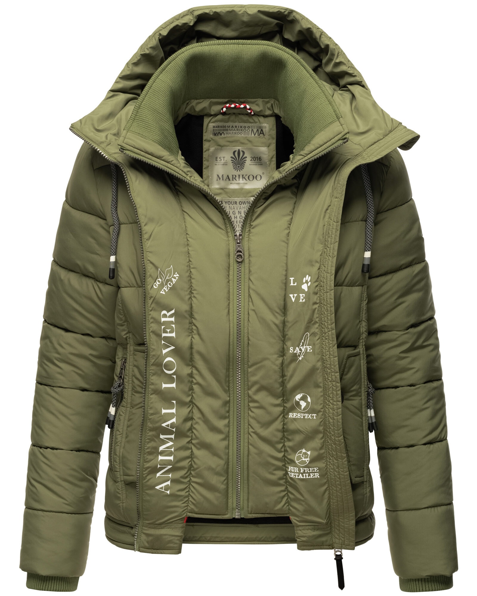 Marikoo Outdoorjacke »Taisaa Pri«, mit hochstehendem Kragen