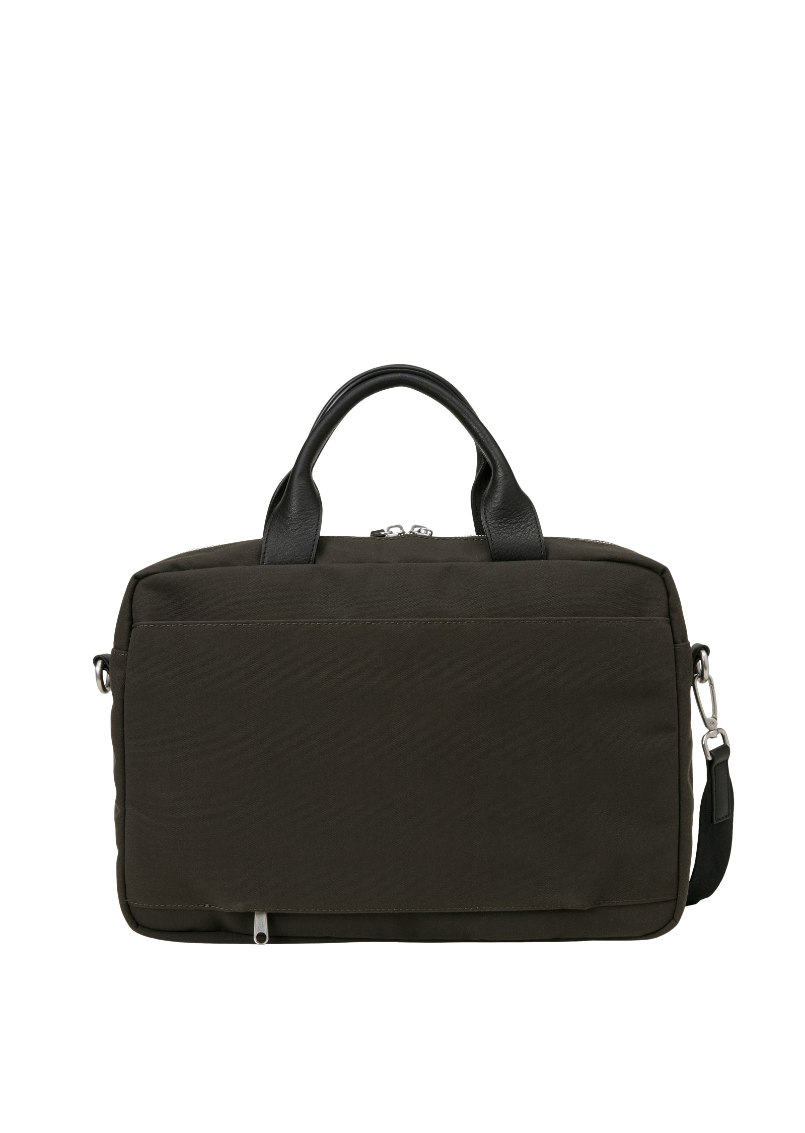 "Businesstasche MARC O'POLO ""mit Laptopfach"", Herren, Gr. B/H/T: 38cm x 27cm x 7cm, wooden earth, Polyester, unifarben, Taschen"