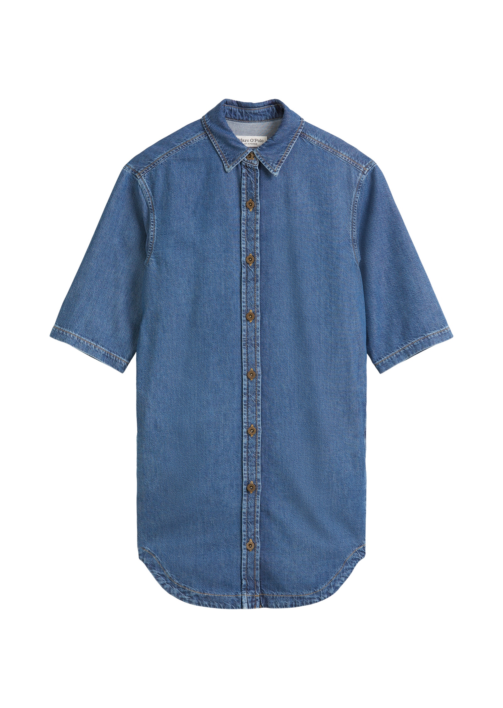 Marc O'Polo Hemdblusenkleid »aus Organic Cotton Lyocell-Mix«