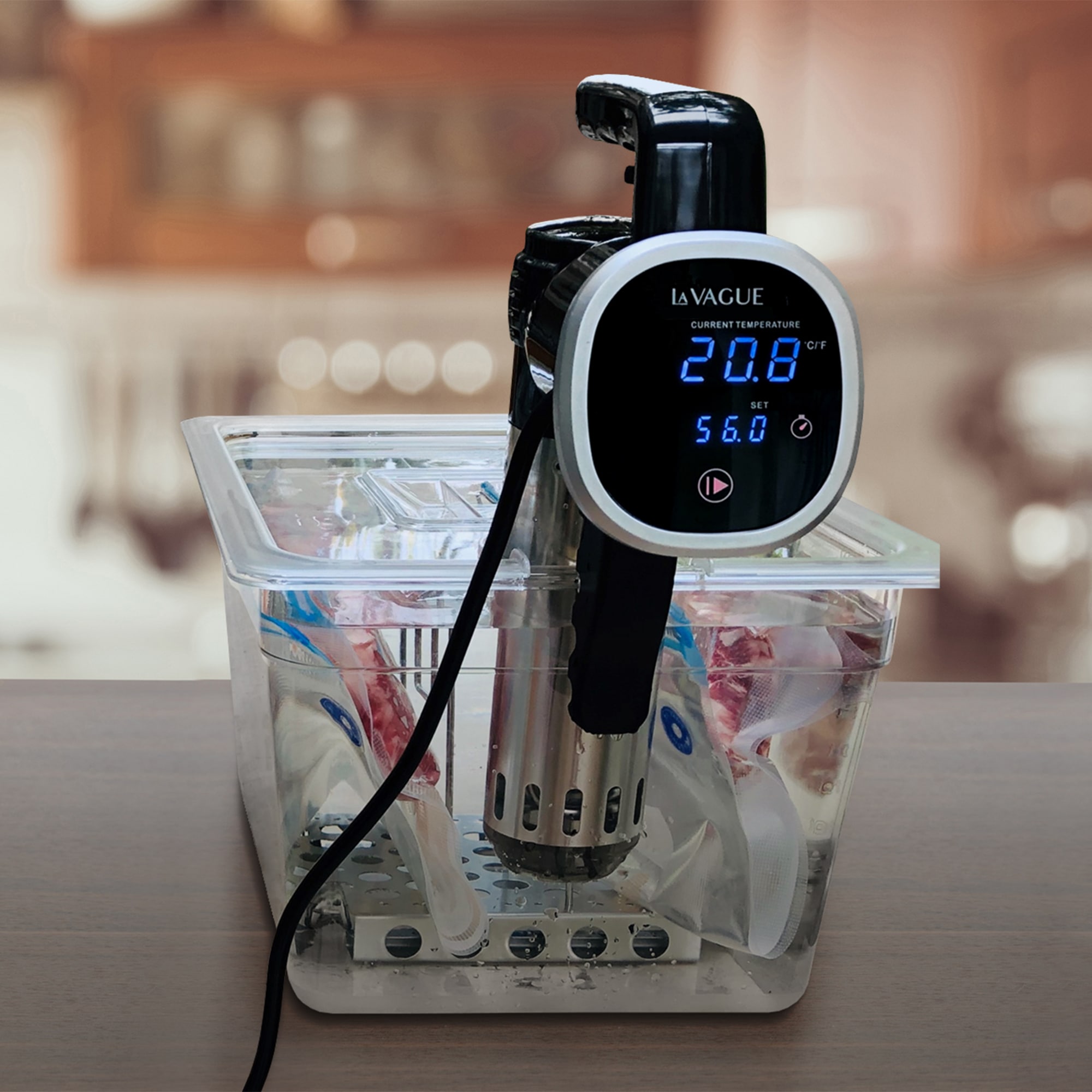 LA VAGUE Sous-Vide Garer »Sous Vide Vakuum-Set SOUS-CHEF«