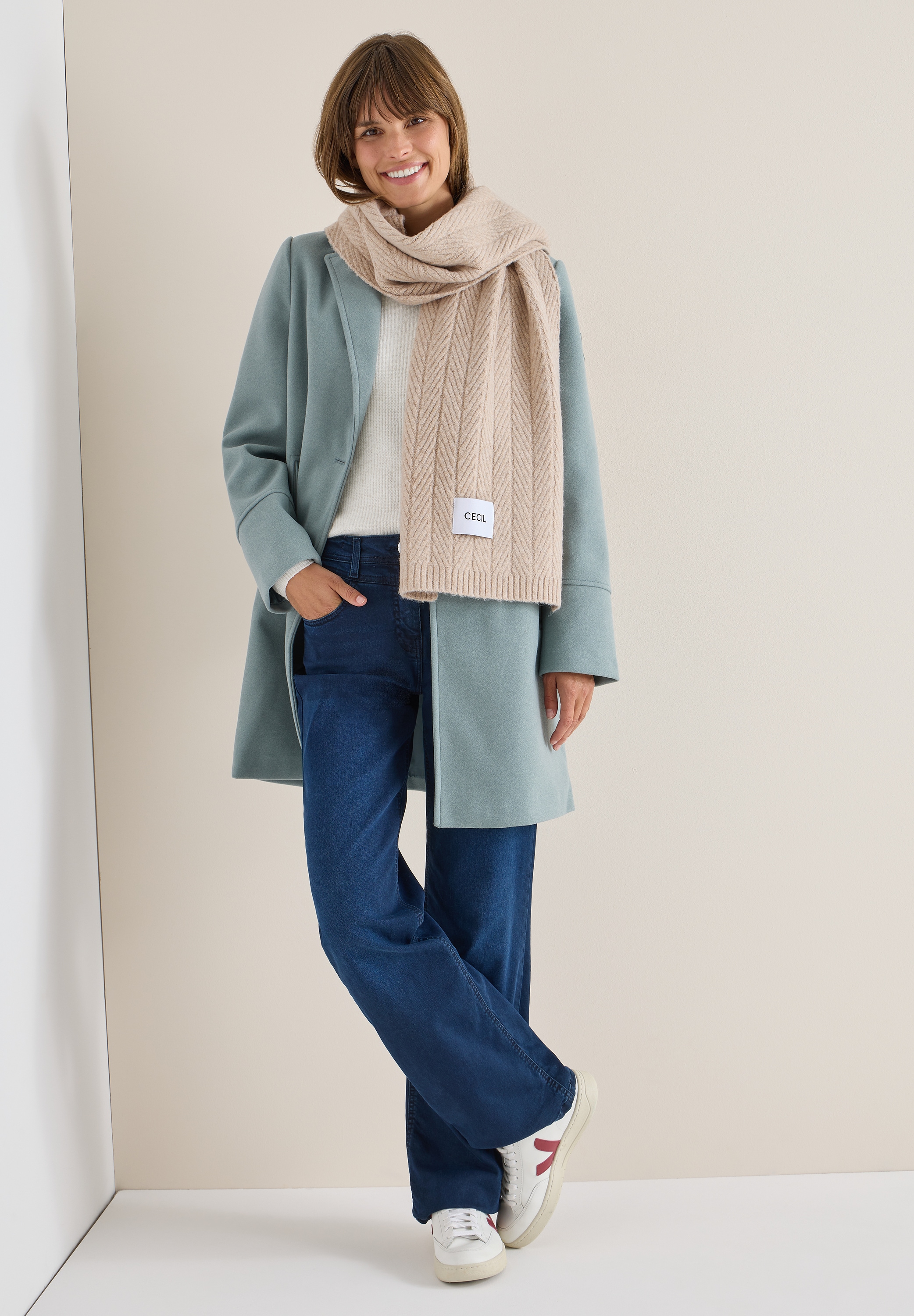 Cecil Schal mit Struktur